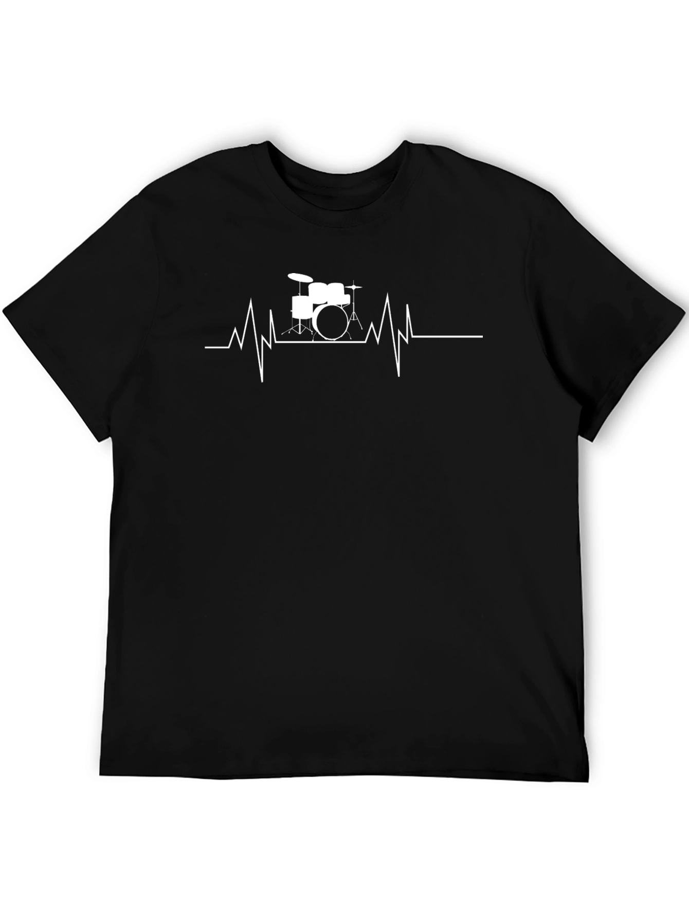Drum Heartbeat T-Shirt - Musician Tee