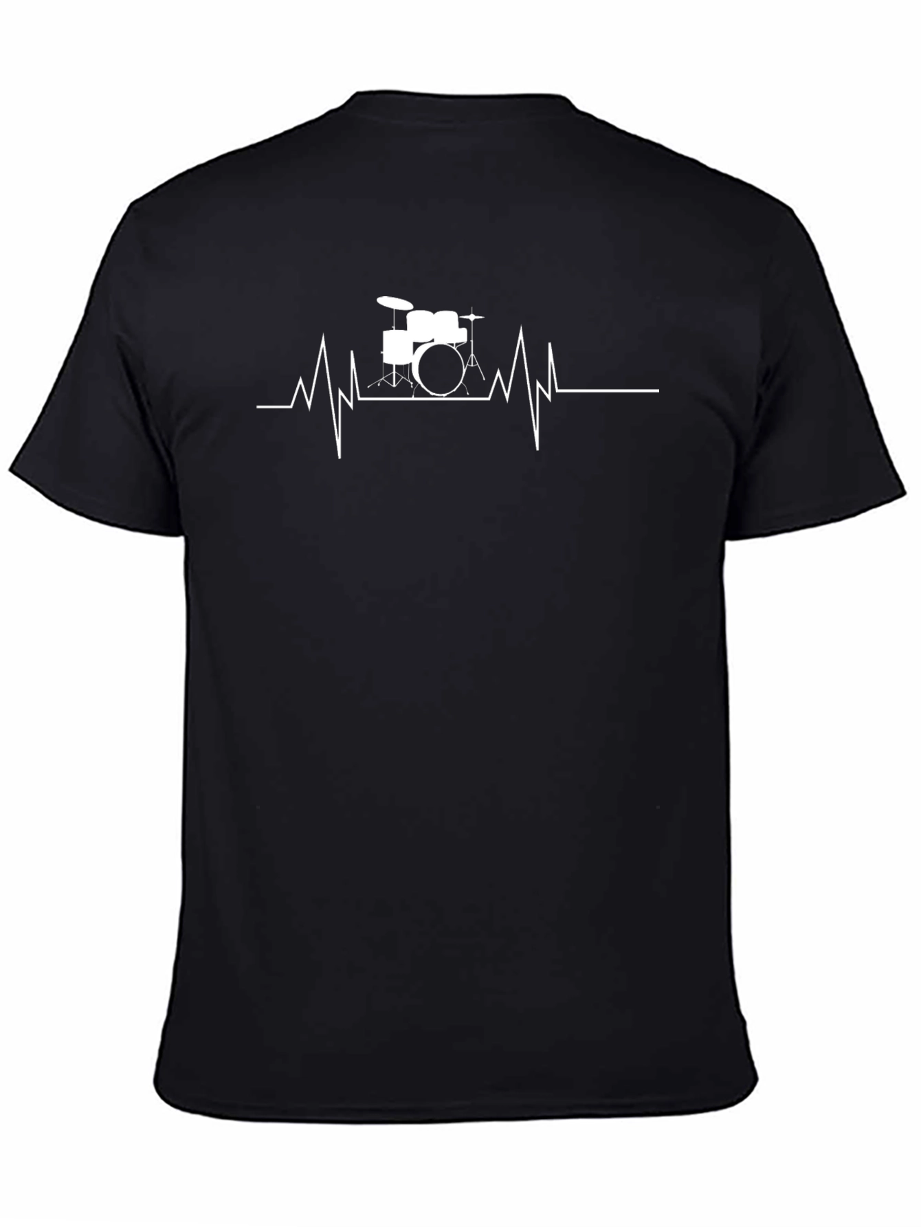 Drum Heartbeat T-Shirt - Musician Tee