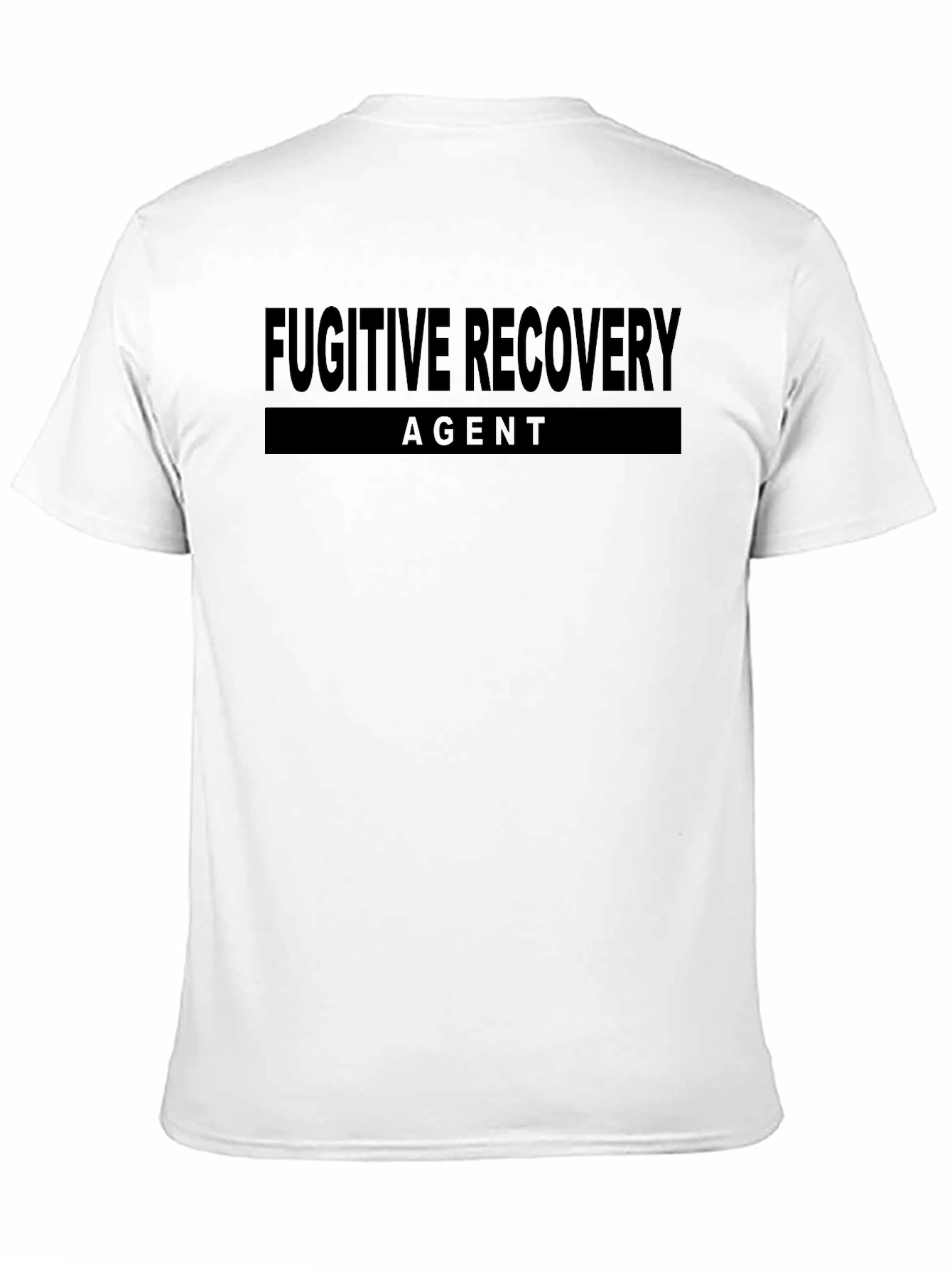 Fugitive Recovery Agent Black T-Shirt