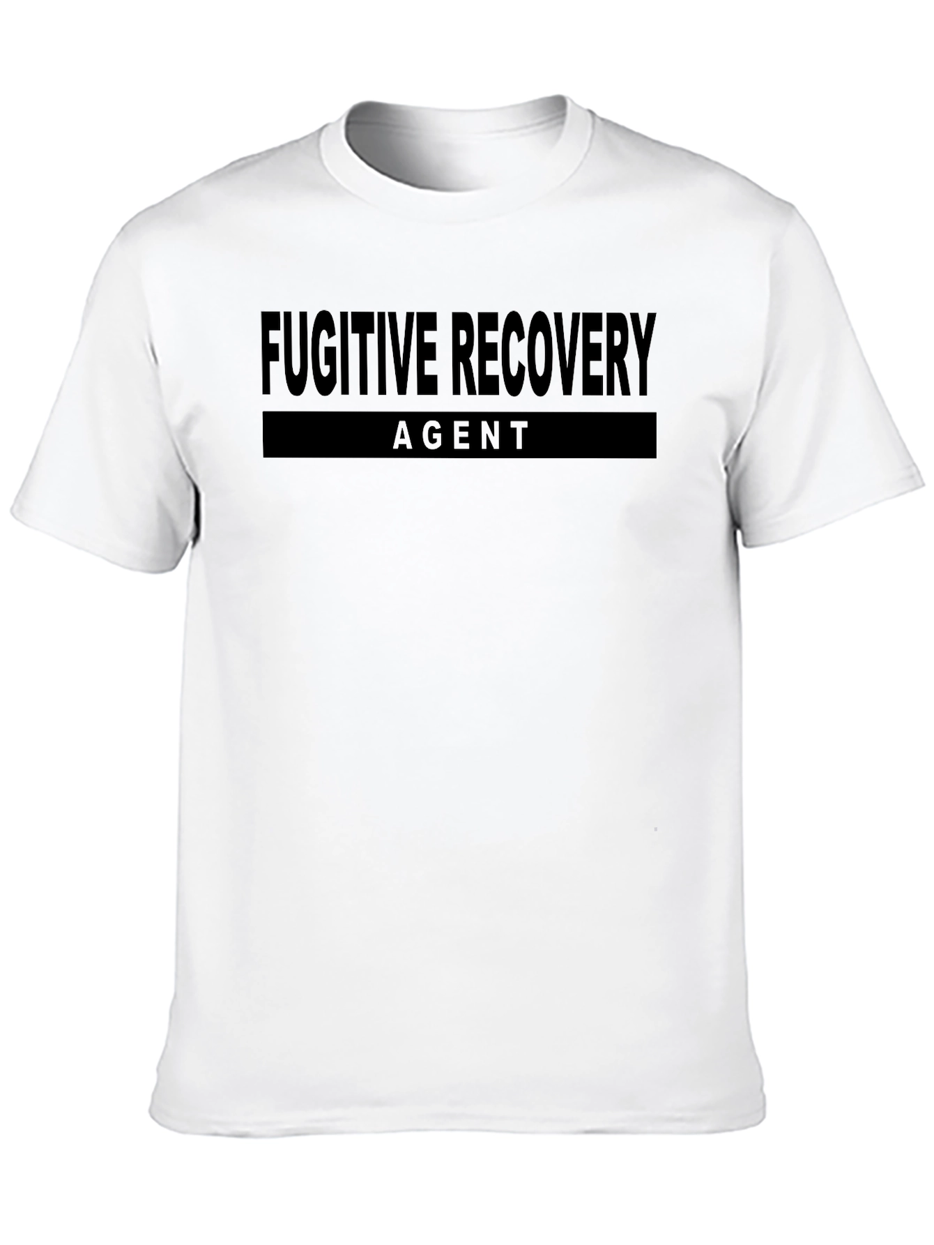 Fugitive Recovery Agent Black T-Shirt
