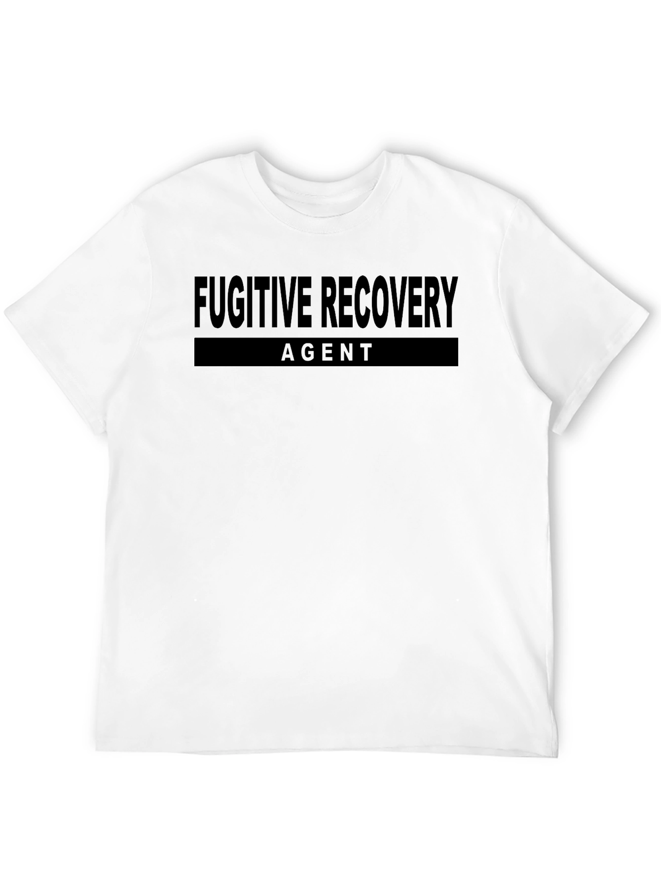 Fugitive Recovery Agent Black T-Shirt