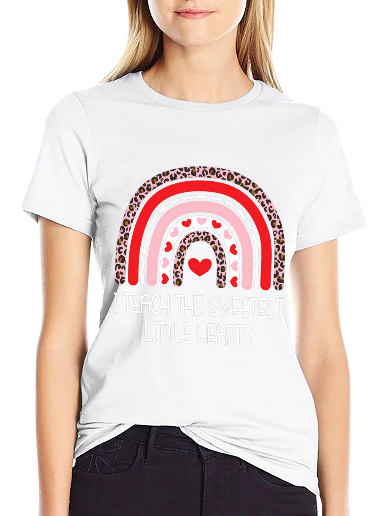 Sweetest Hearts Teacher T-Shirt