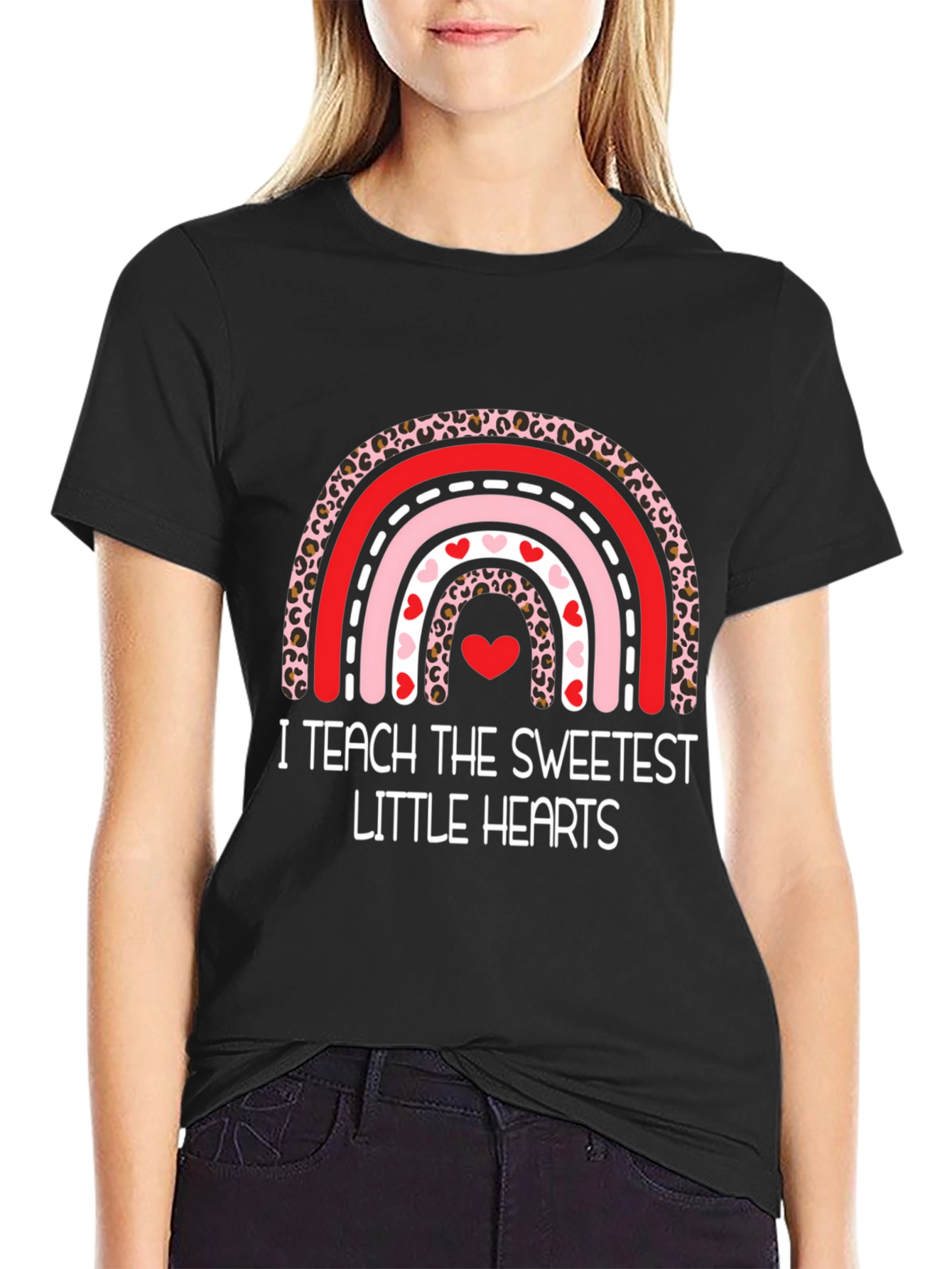 Sweetest Hearts Teacher T-Shirt