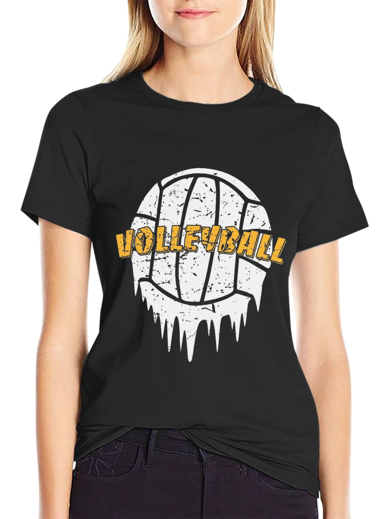 Volleyball Graphic Tee - Cool Sport T-Shirt