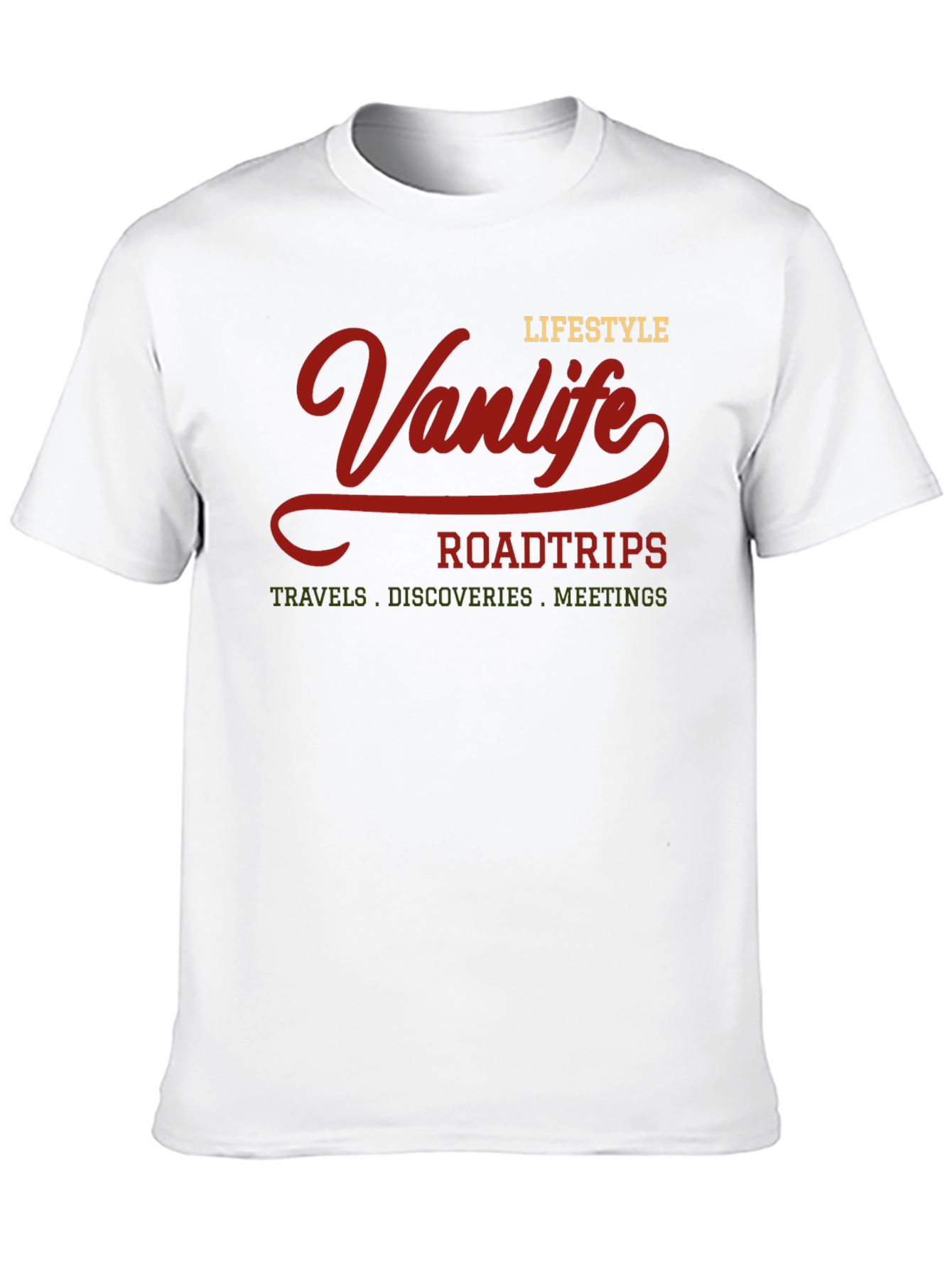 Vanlife Lifestyle Roadtrip Graphic Tee