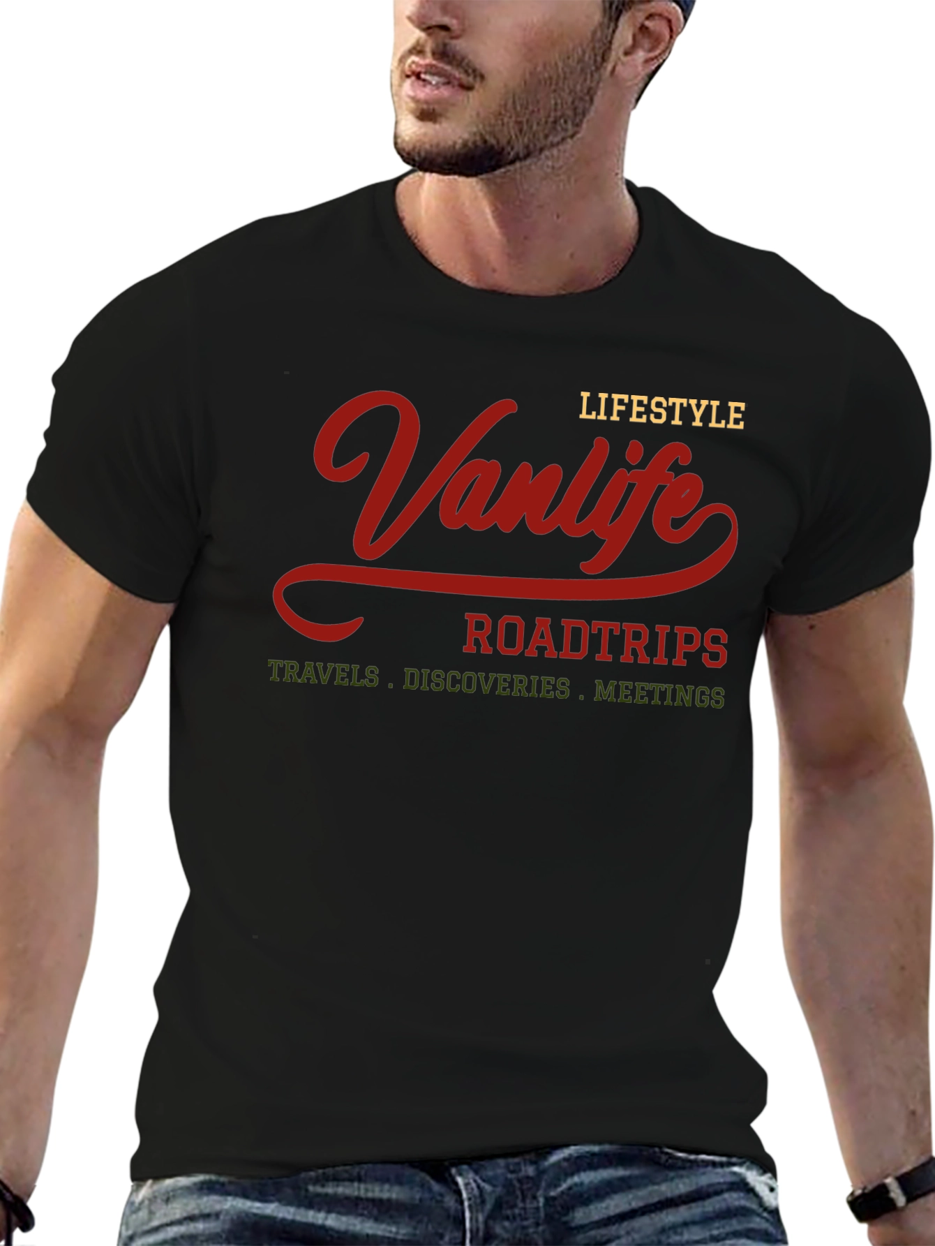 Vanlife Lifestyle Roadtrip Graphic Tee