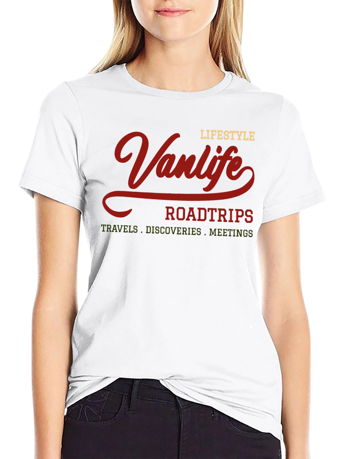 Vanlife Lifestyle Roadtrip Graphic Tee