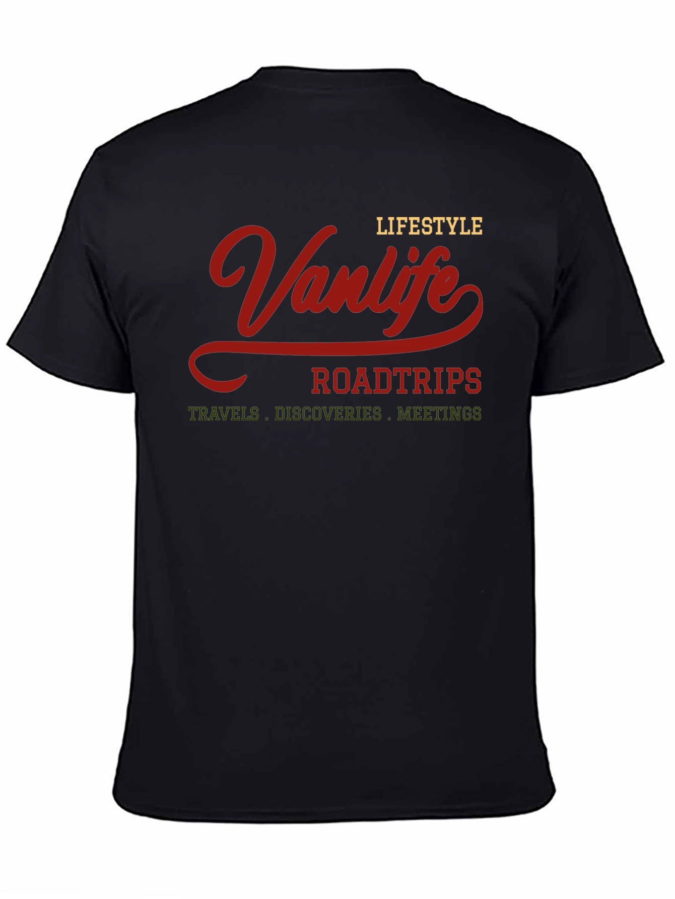 Vanlife Lifestyle Roadtrip Graphic Tee