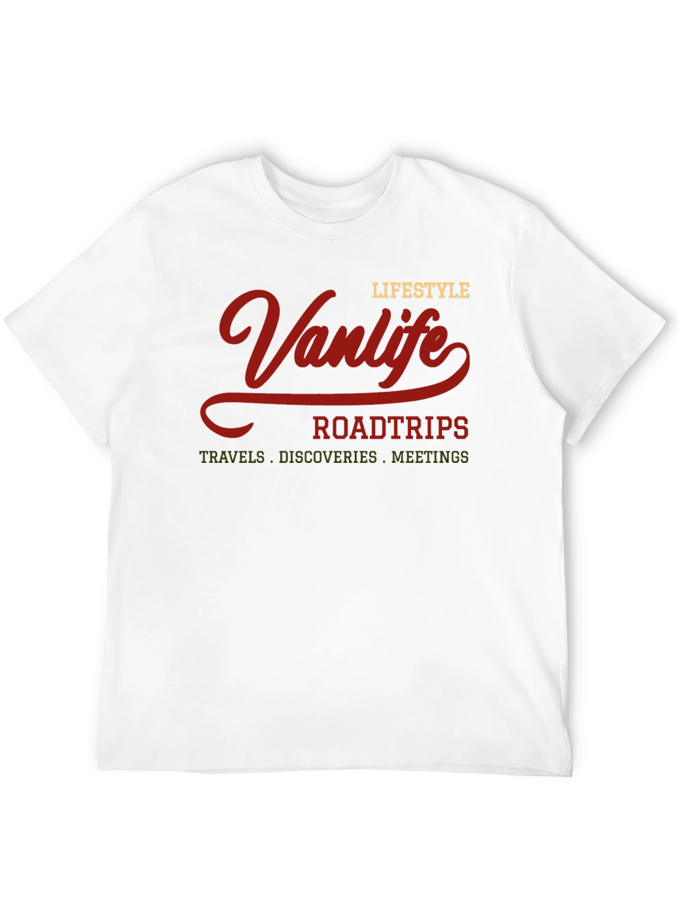 Vanlife Lifestyle Roadtrip Graphic Tee