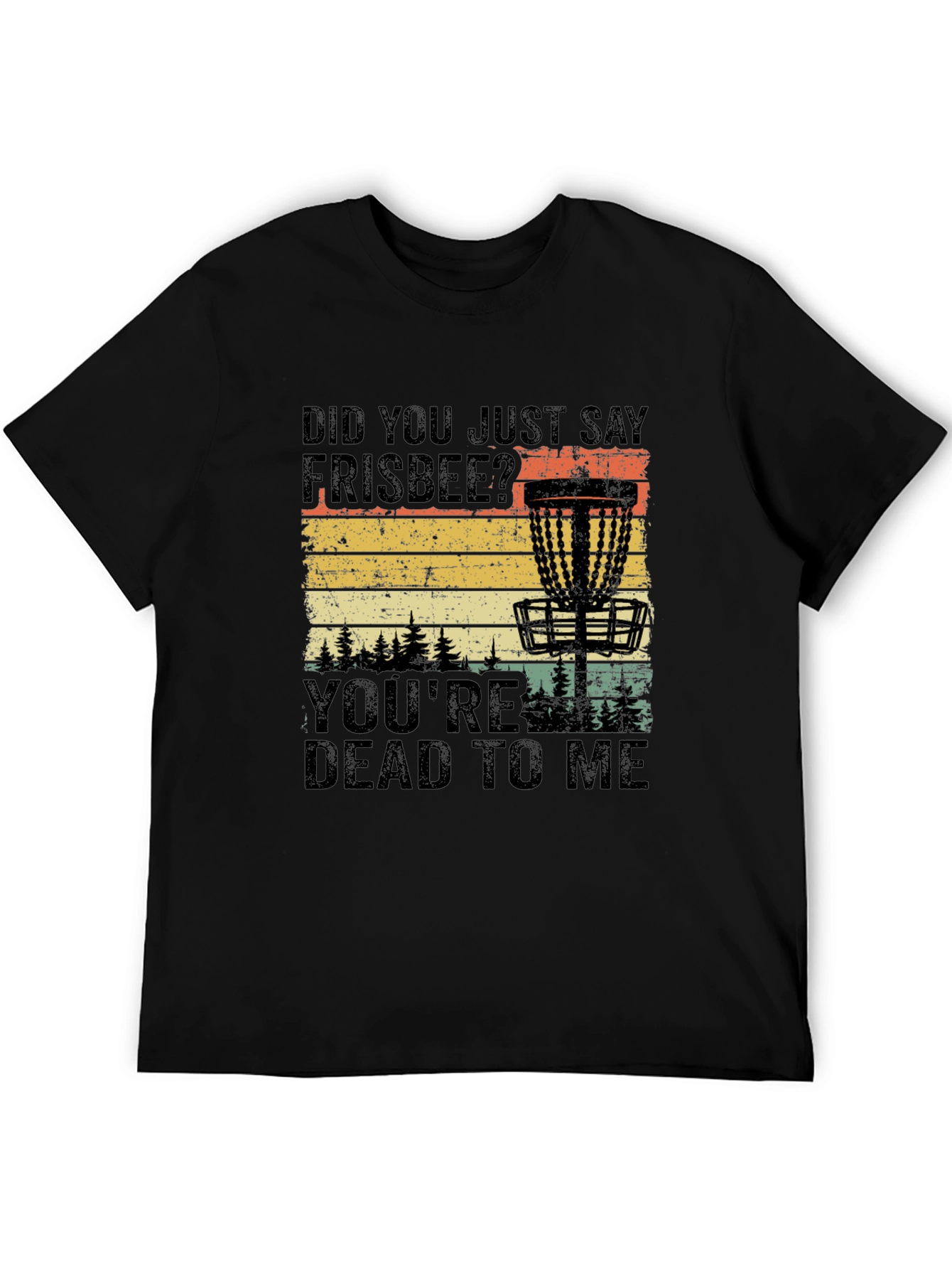 Frisbee Disc Golf T-Shirt - Dead To Me