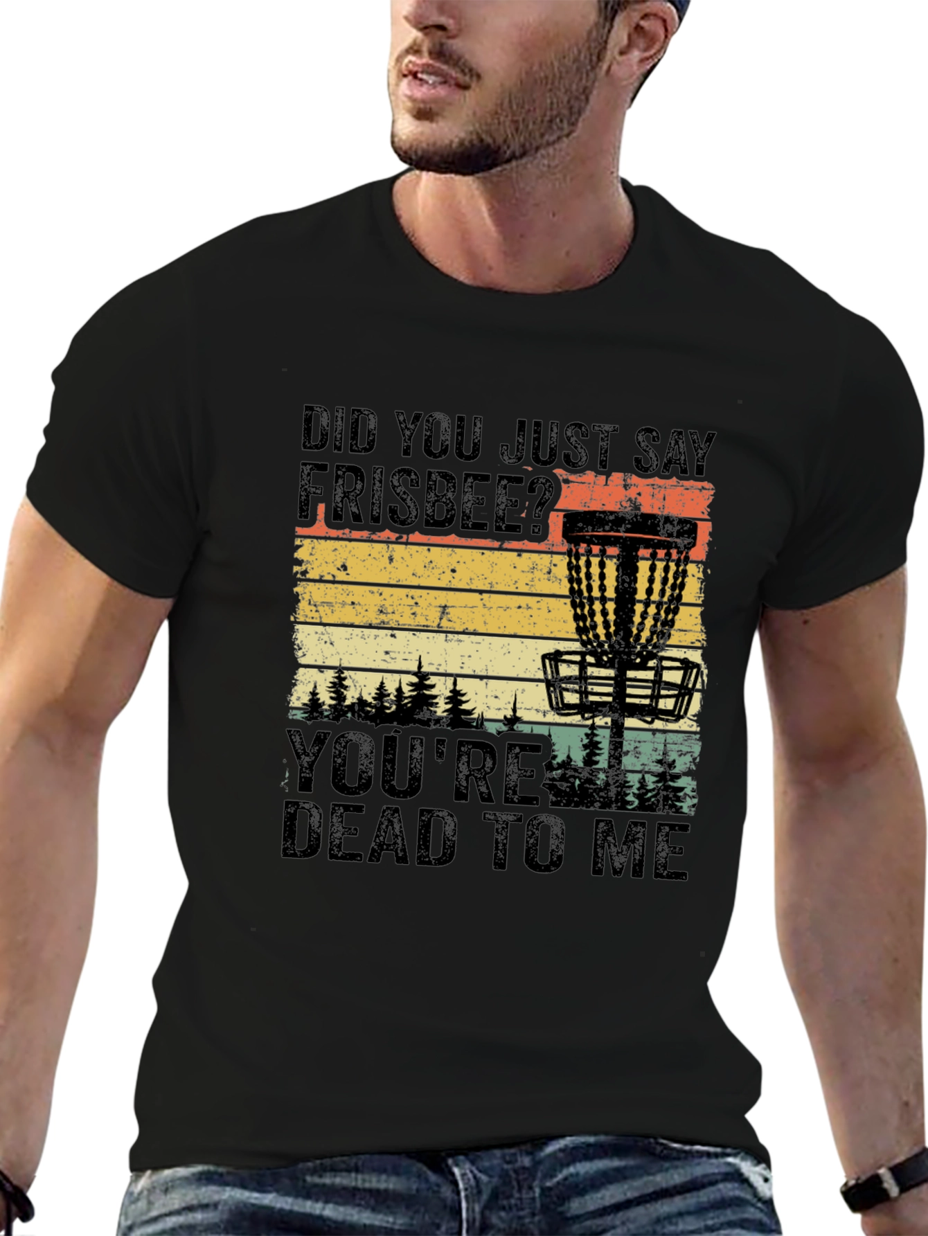 Frisbee Disc Golf T-Shirt - Dead To Me