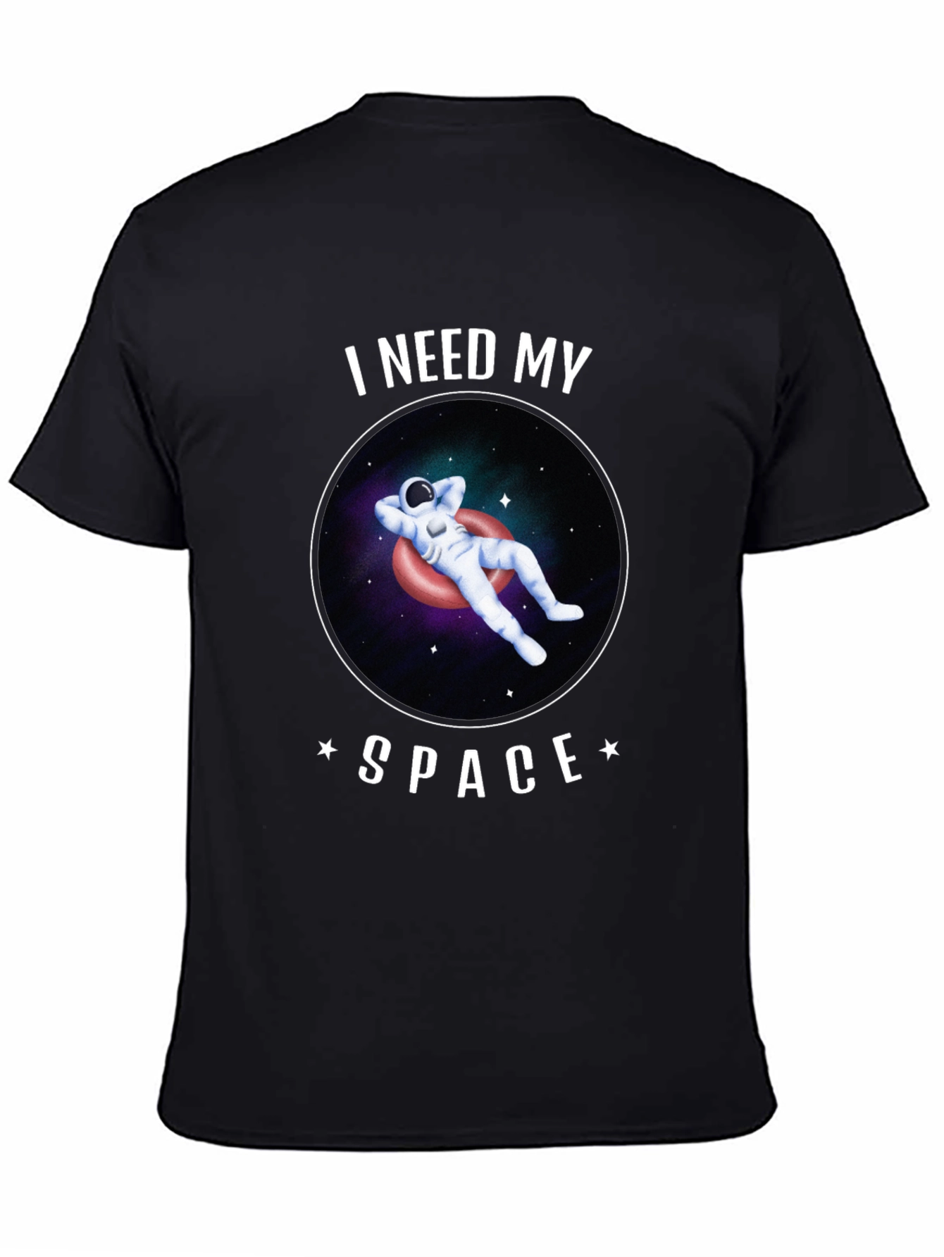 I Need My Space Astronaut Graphic T-Shirt
