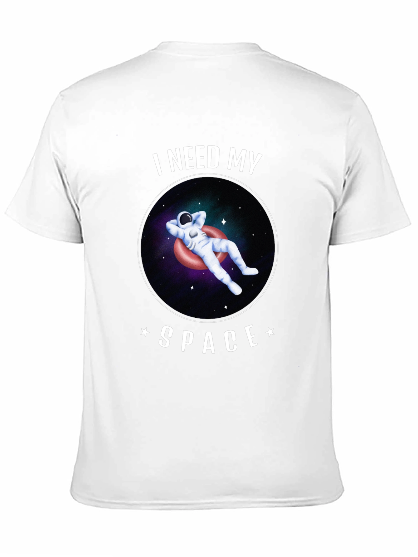 I Need My Space Astronaut Graphic T-Shirt