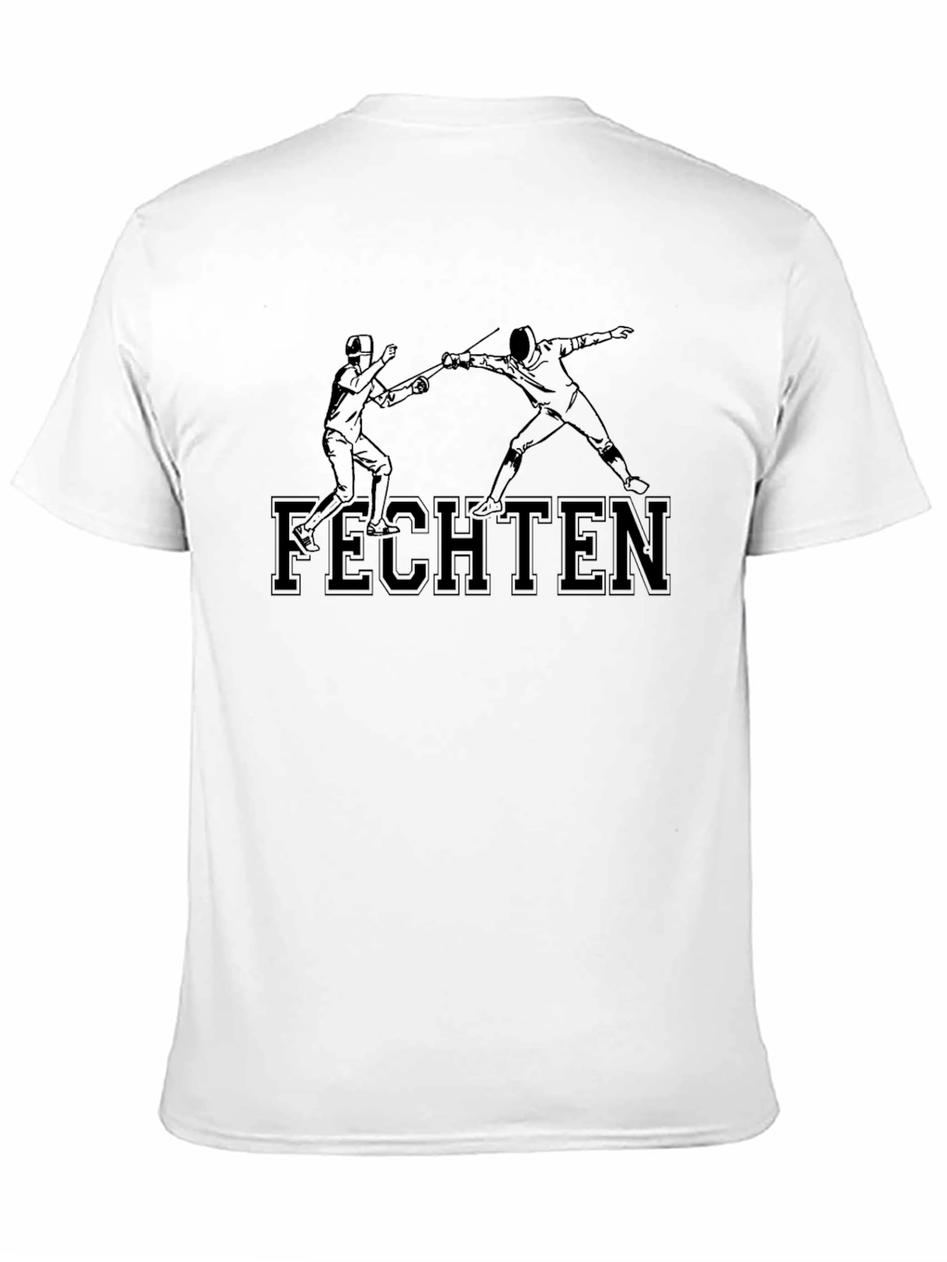 Fencing Sport T-Shirt - Fechten Graphic Tee