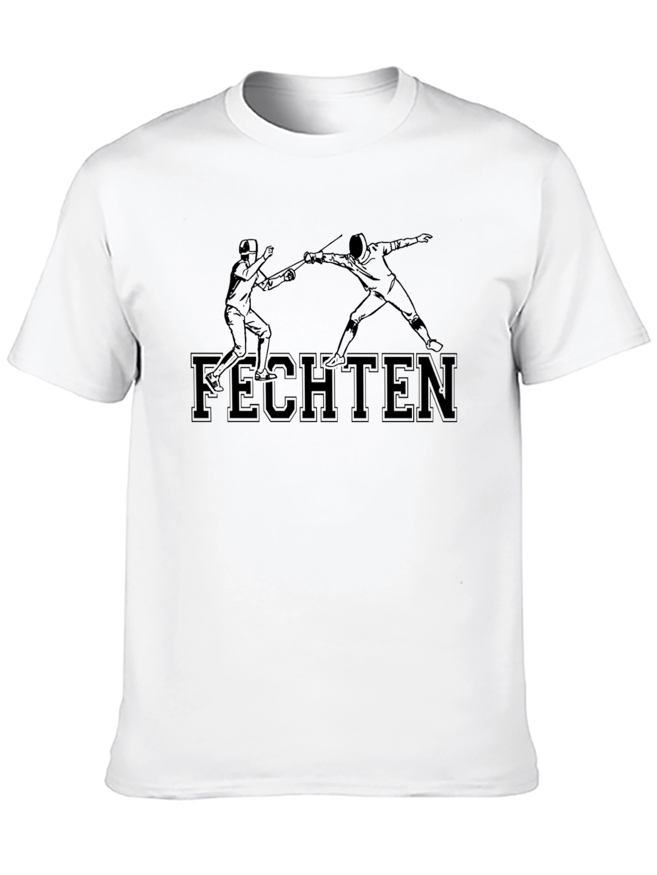 Fencing Sport T-Shirt - Fechten Graphic Tee