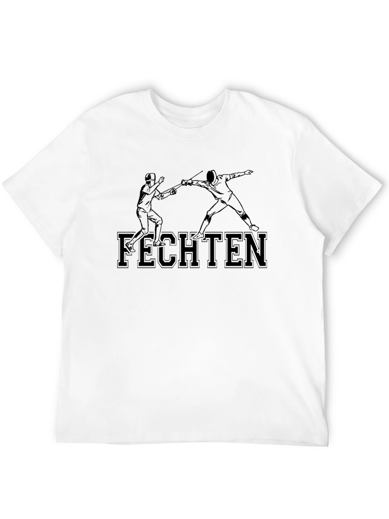 Fencing Sport T-Shirt - Fechten Graphic Tee