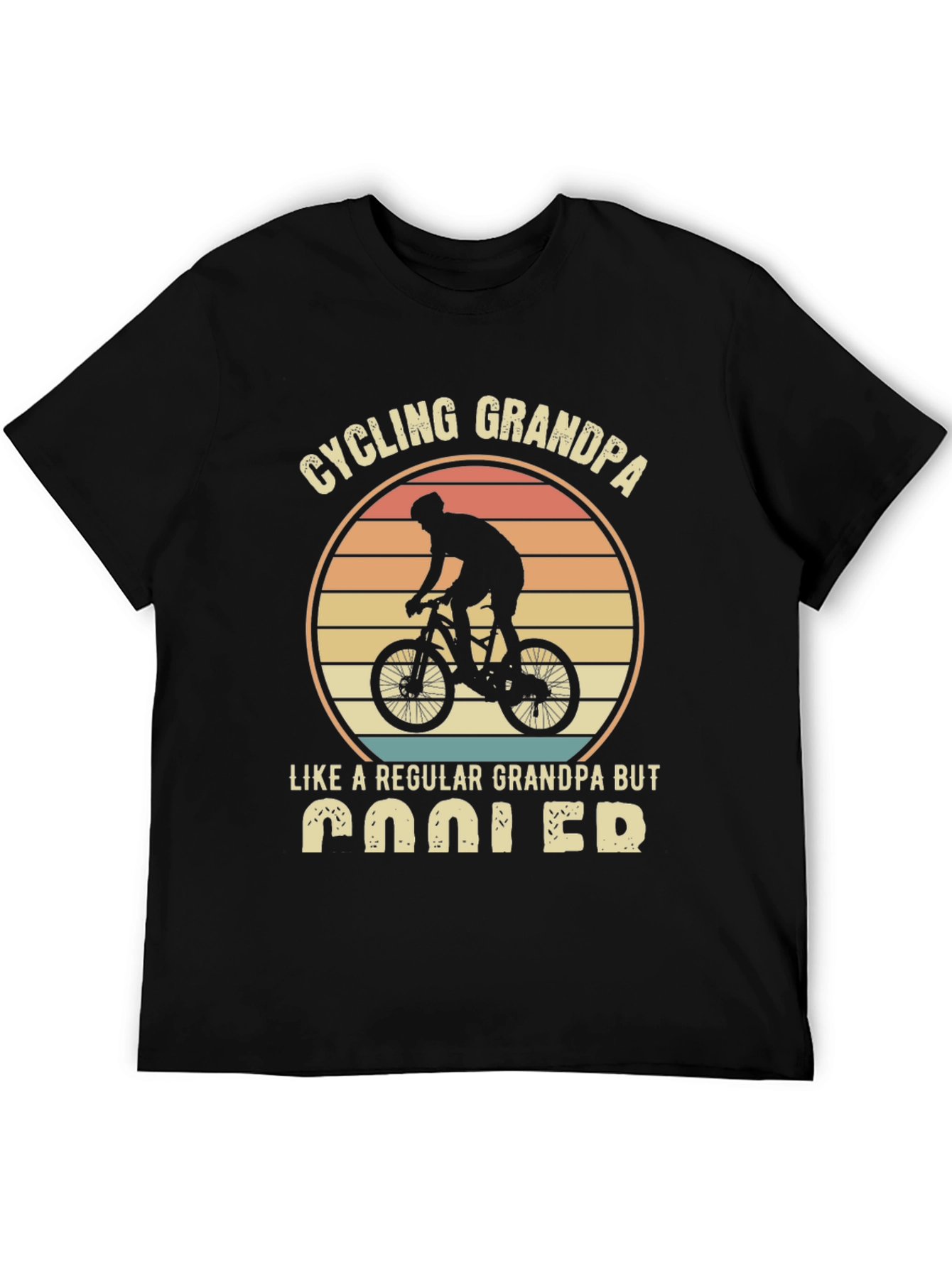 Cycling Grandpa T-Shirt - Regular Grandpa But Cooler!