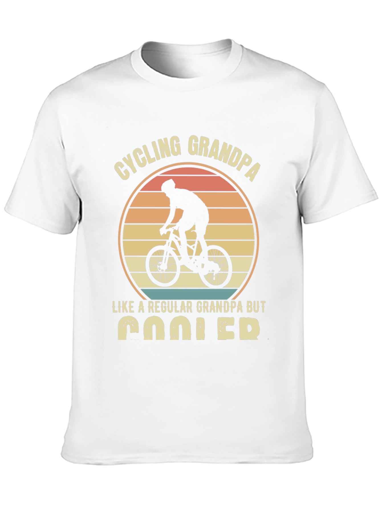Cycling Grandpa T-Shirt - Regular Grandpa But Cooler!