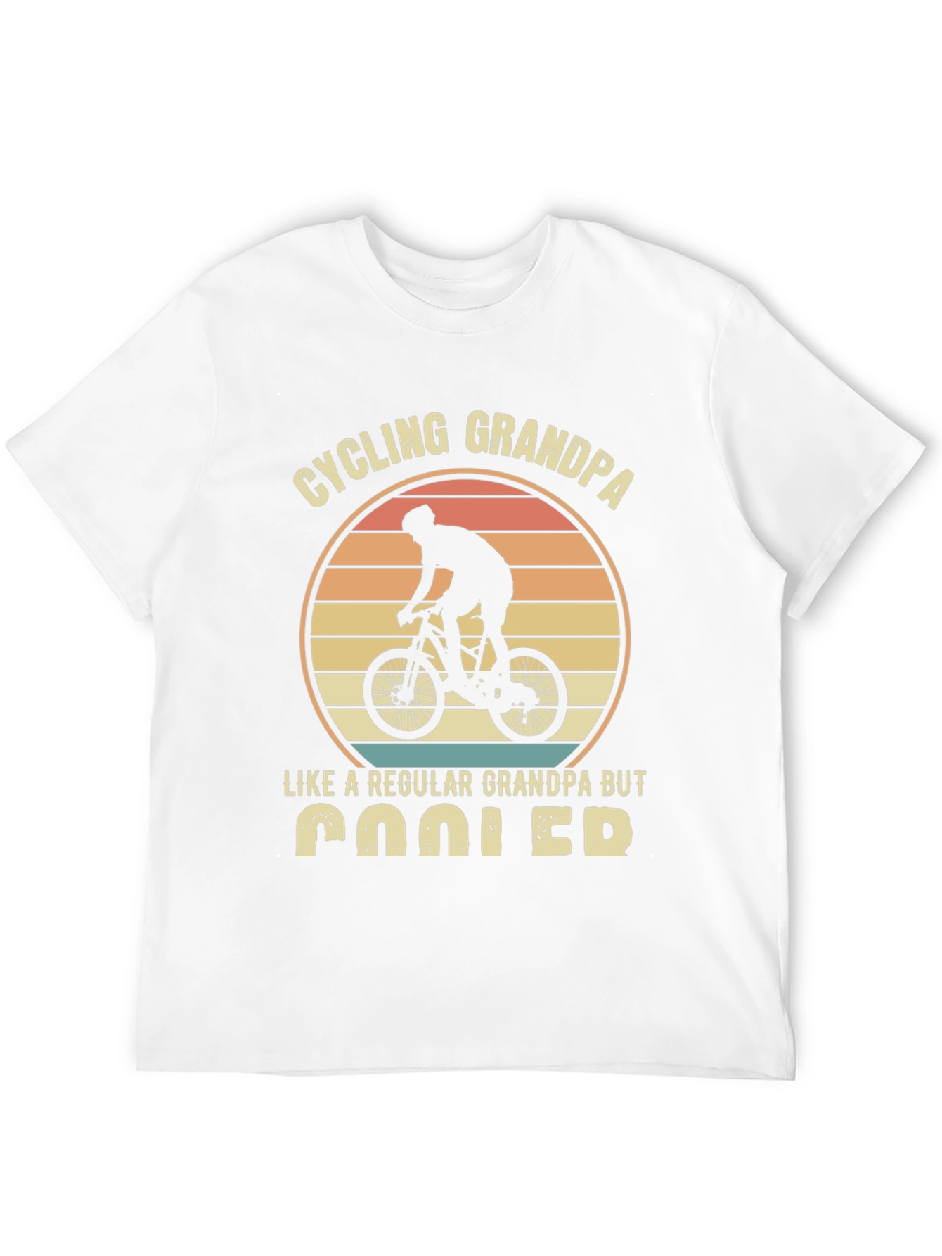 Cycling Grandpa T-Shirt - Regular Grandpa But Cooler!