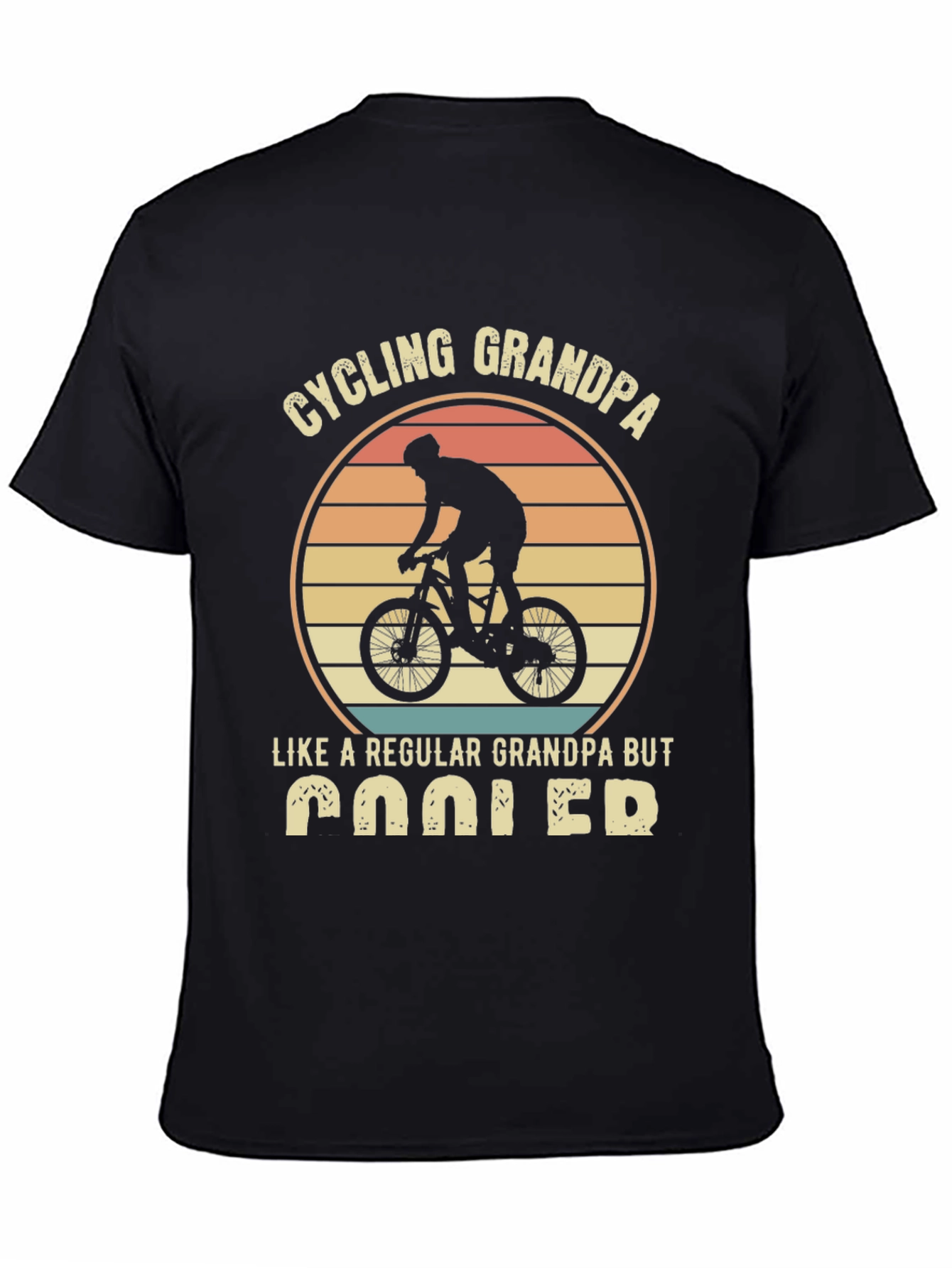 Cycling Grandpa T-Shirt - Regular Grandpa But Cooler!