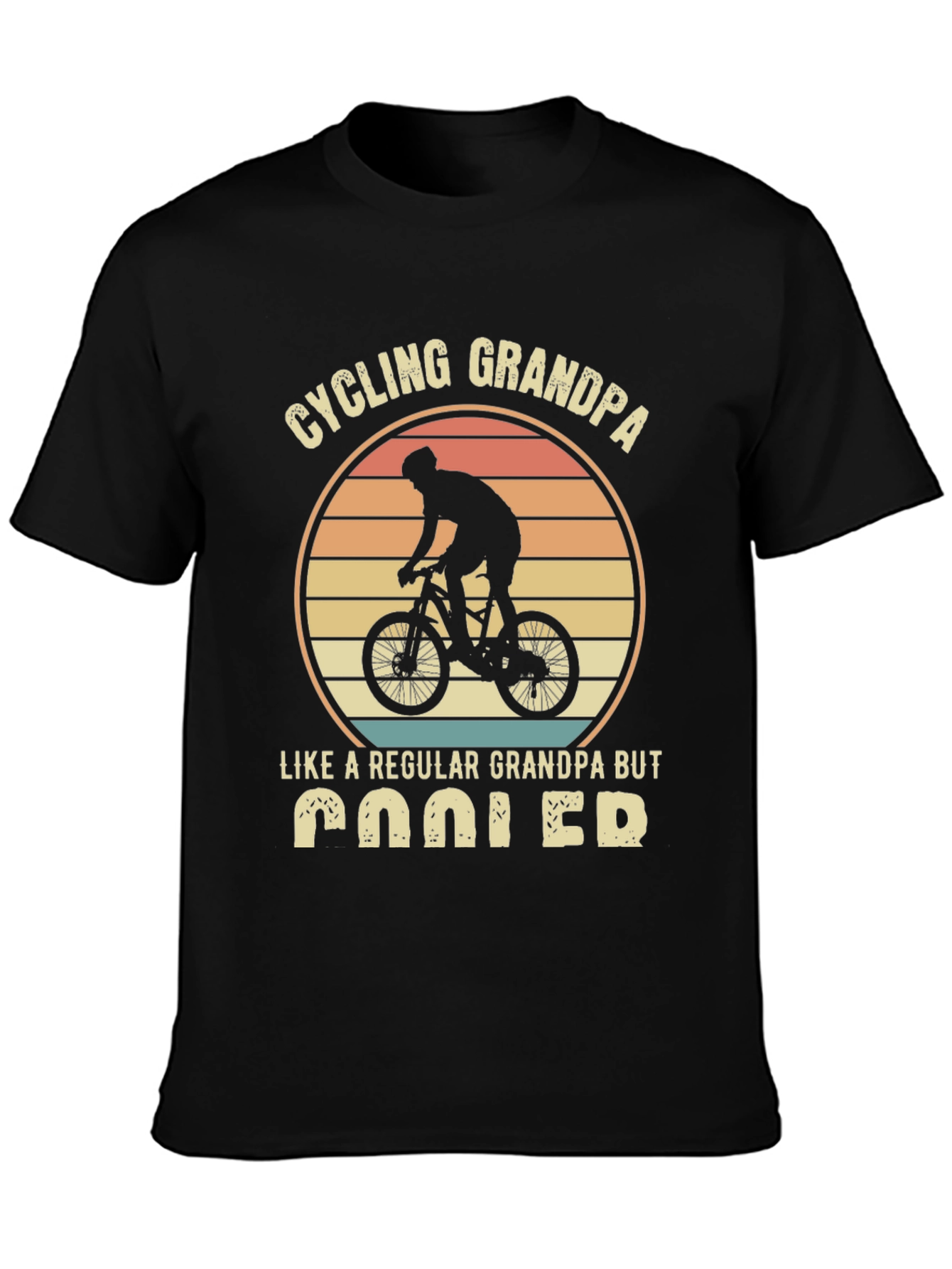 Cycling Grandpa T-Shirt - Regular Grandpa But Cooler!
