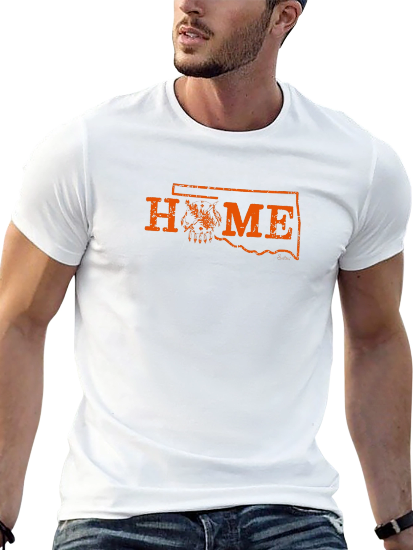 Oklahoma HOME State Pride Black T-Shirt