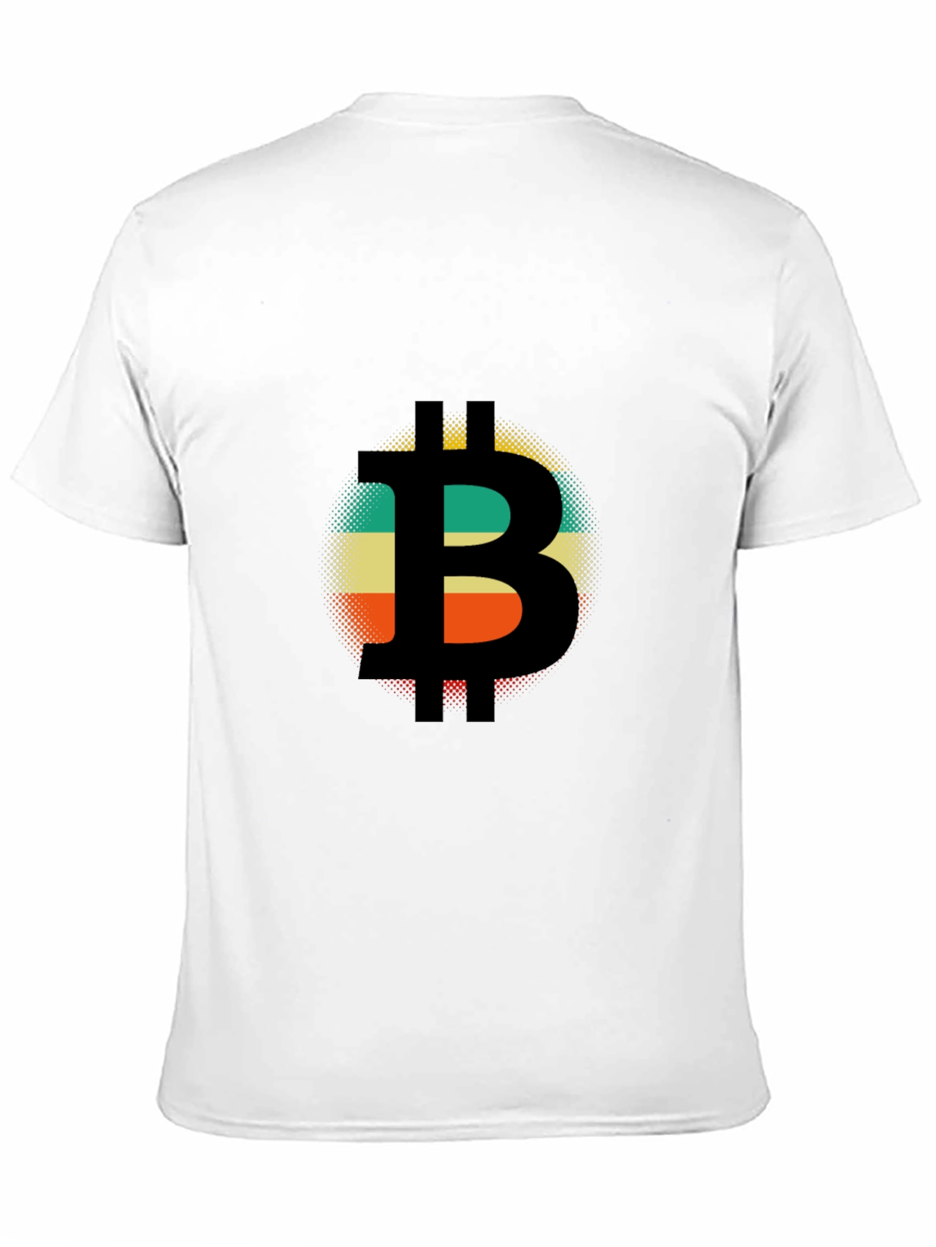 Bitcoin Retro Style T-Shirt - Black