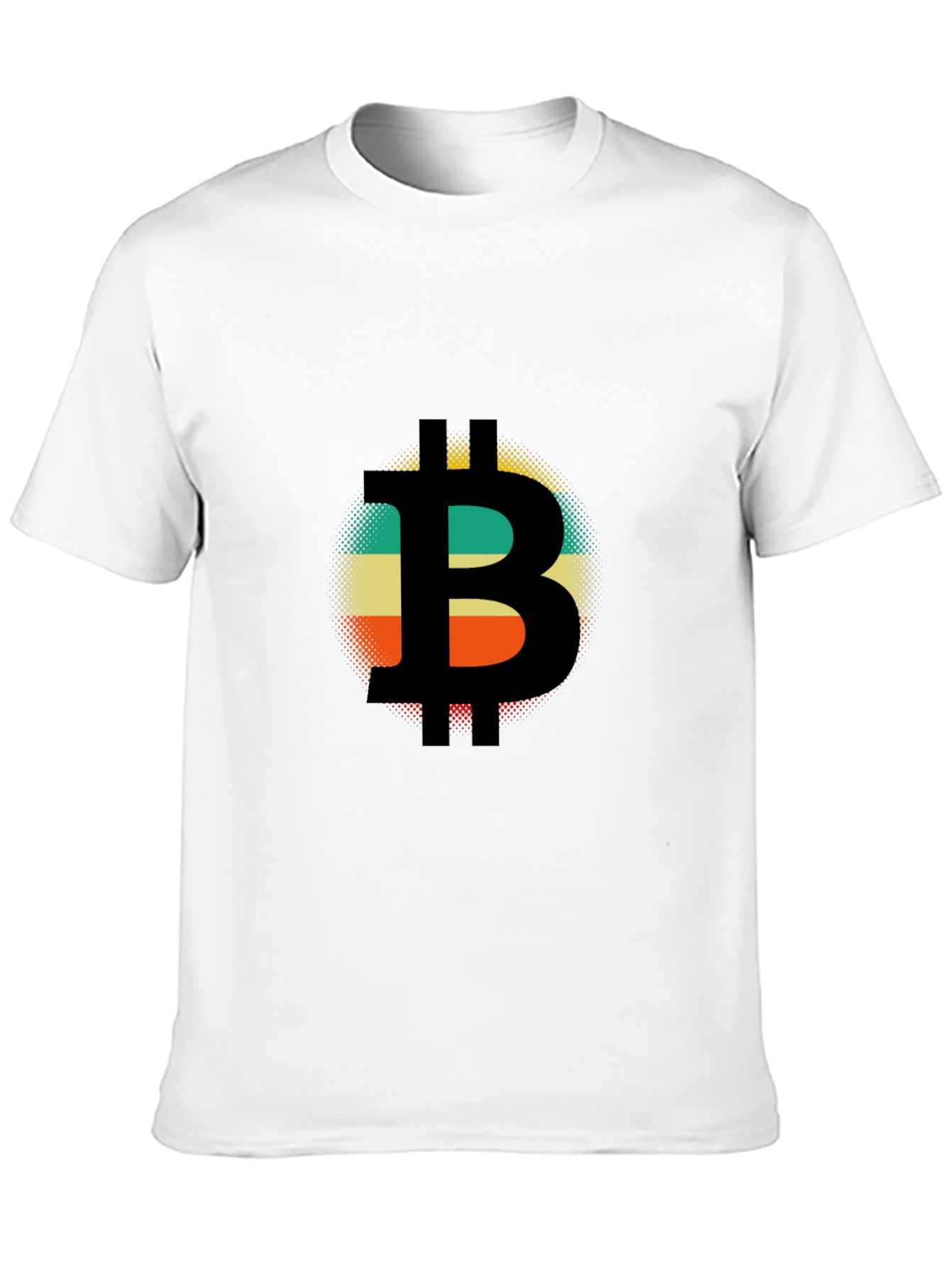 Bitcoin Retro Style T-Shirt - Black
