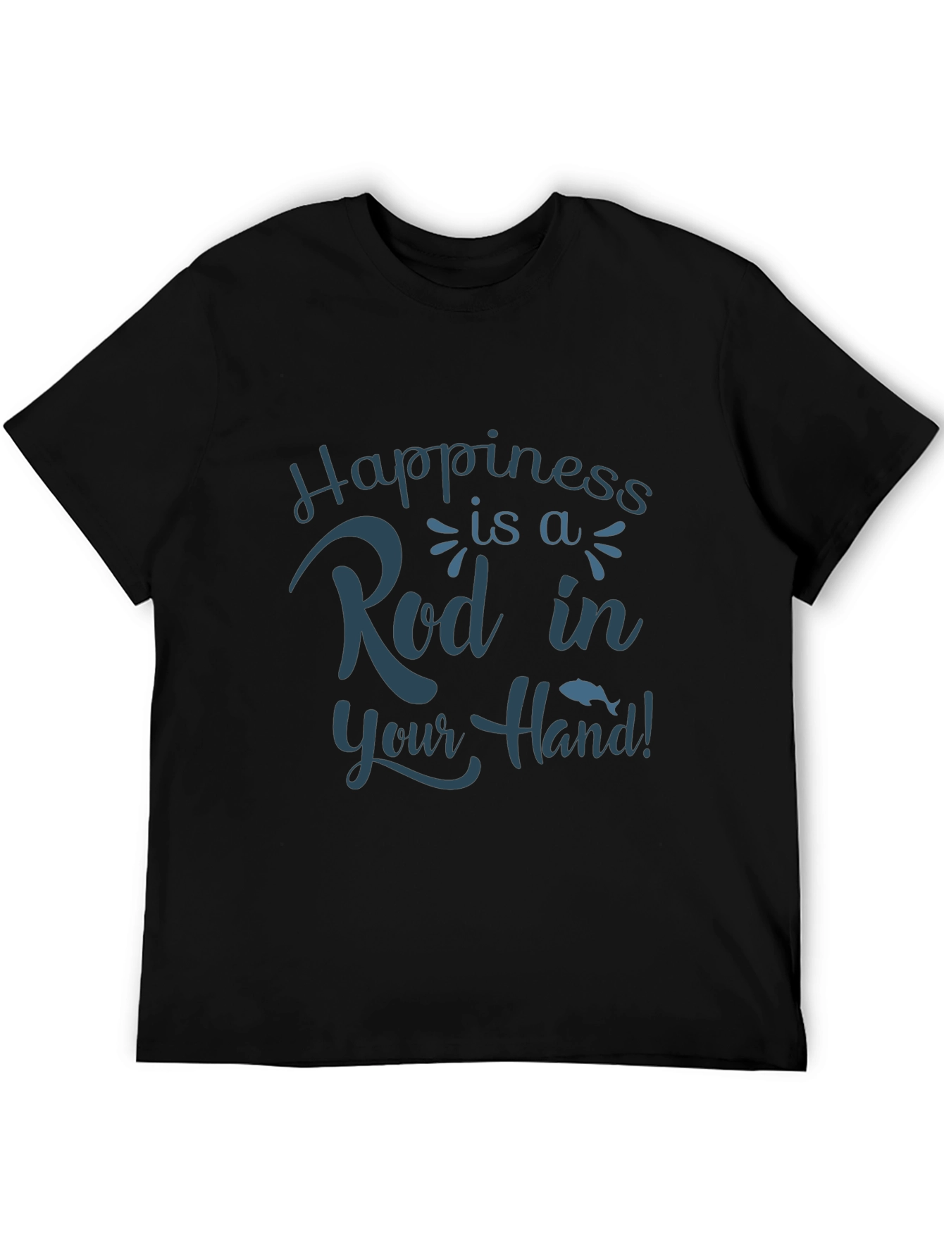 Happiness is a Rod Fishing T-Shirt