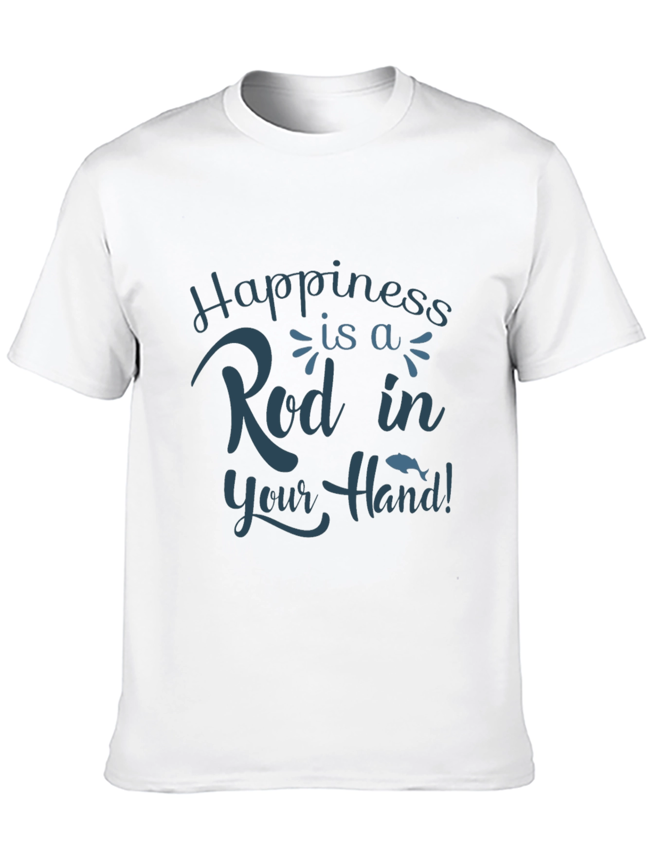 Happiness is a Rod Fishing T-Shirt