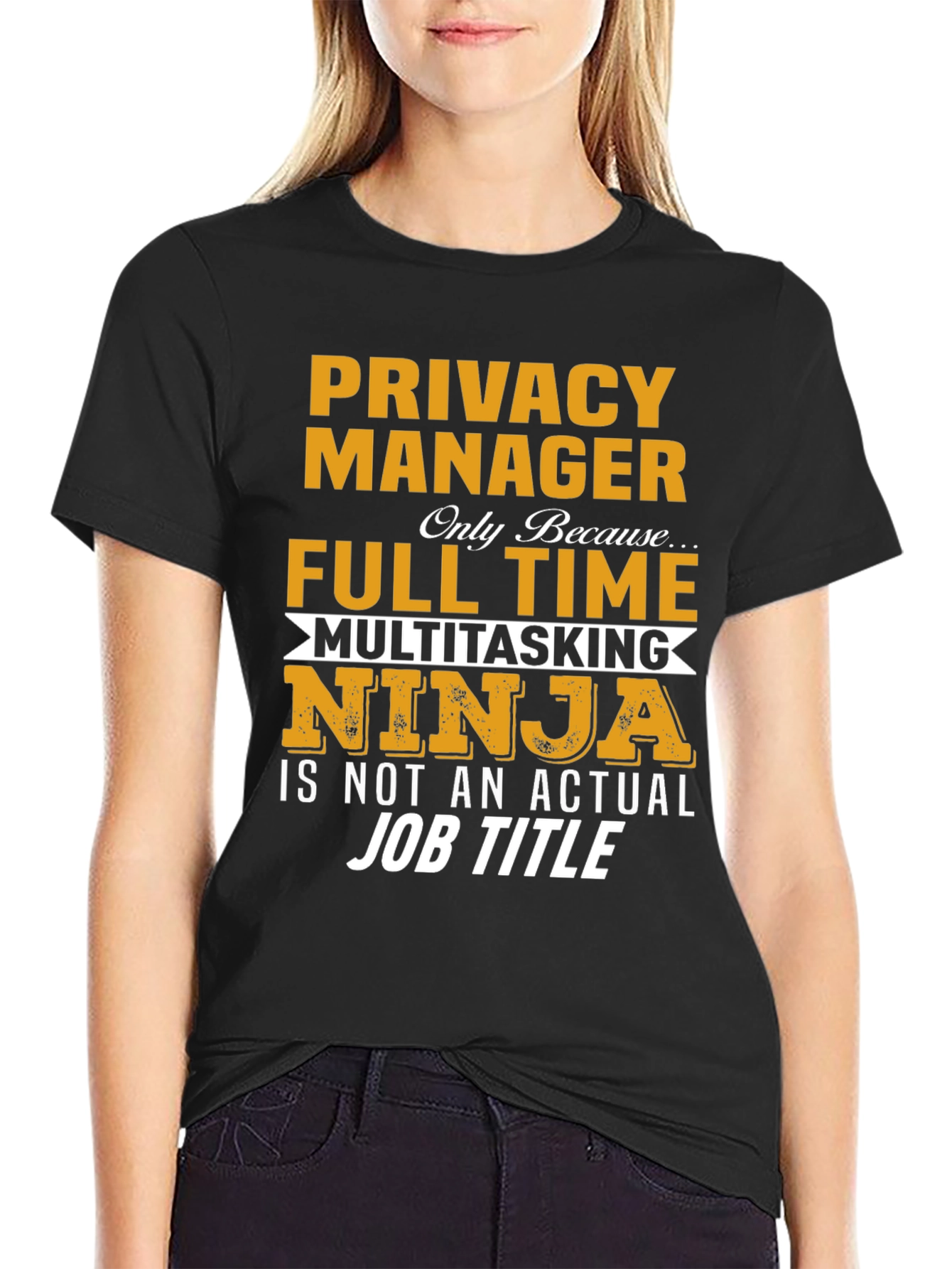 Privacy Manager T-Shirt: Multitasking Ninja