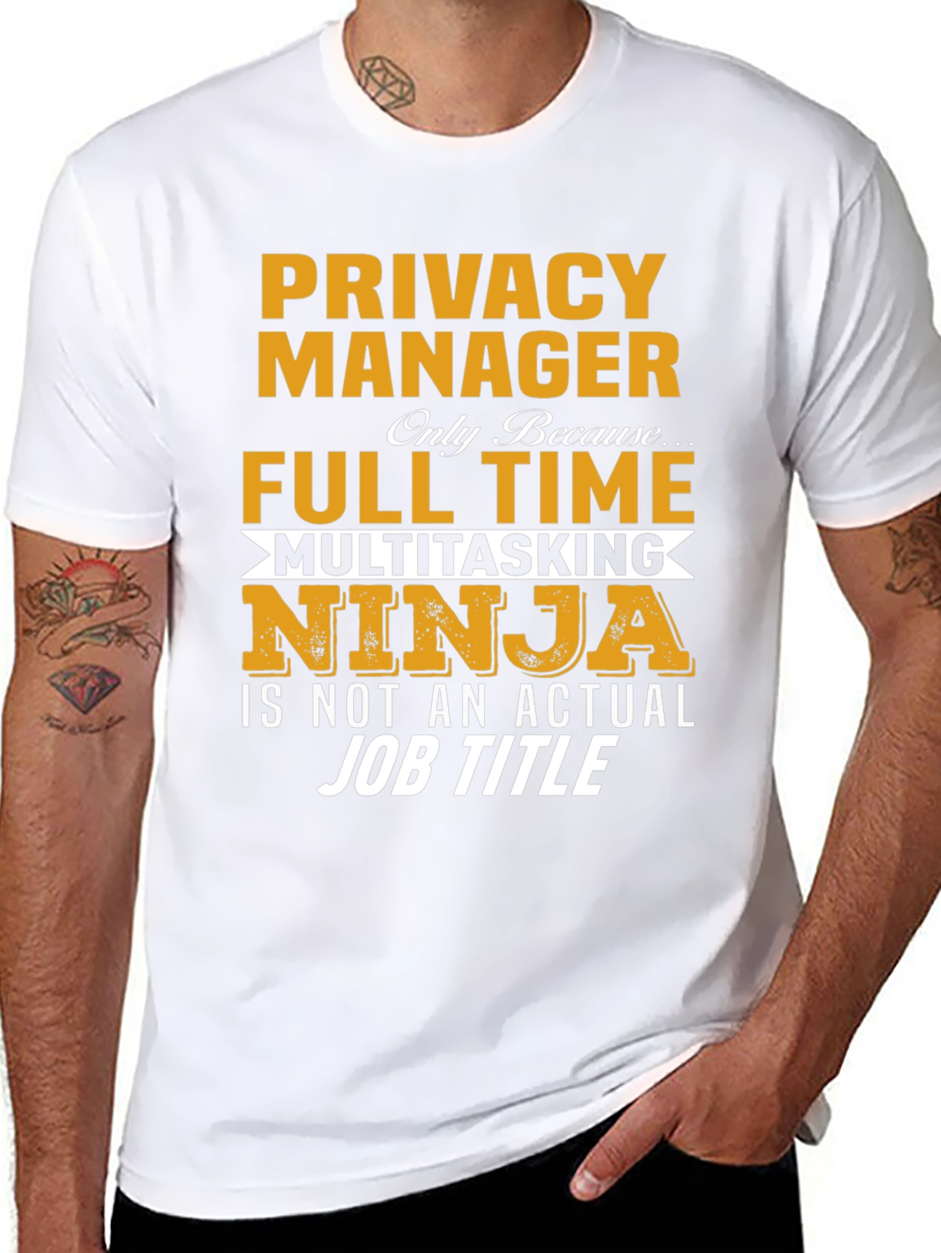 Privacy Manager T-Shirt: Multitasking Ninja