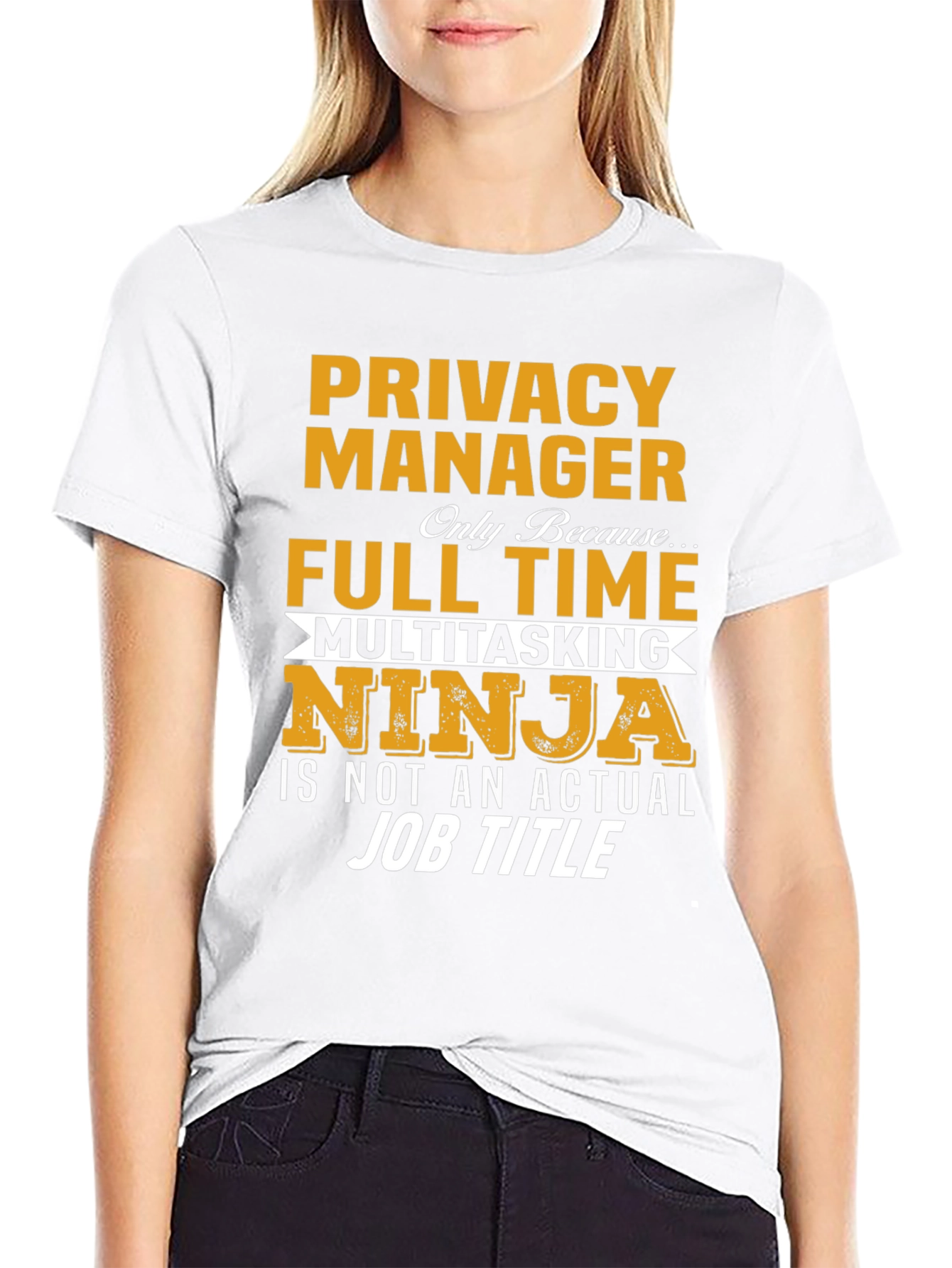 Privacy Manager T-Shirt: Multitasking Ninja
