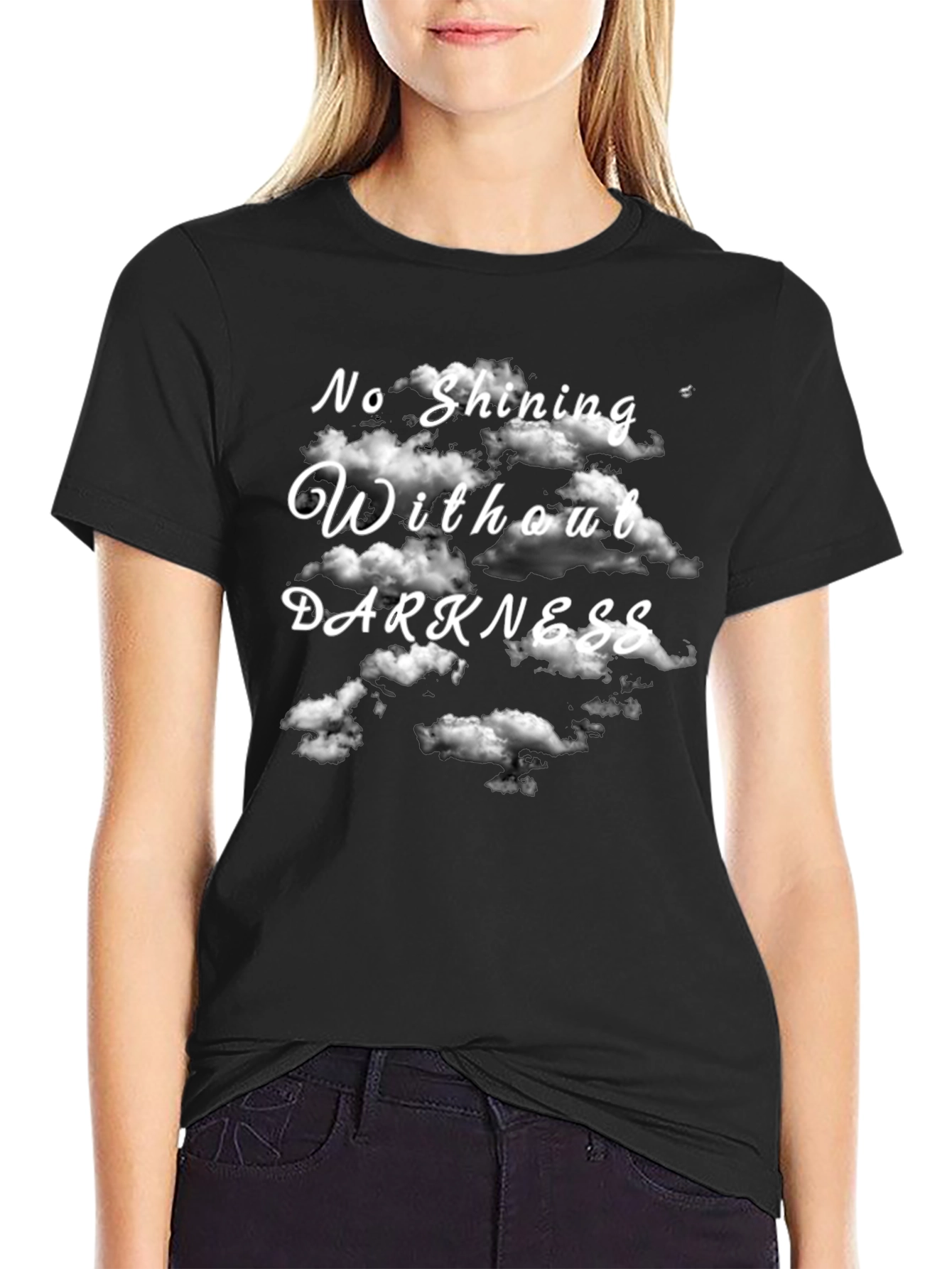 Inspirational Cloud Graphic T-Shirt