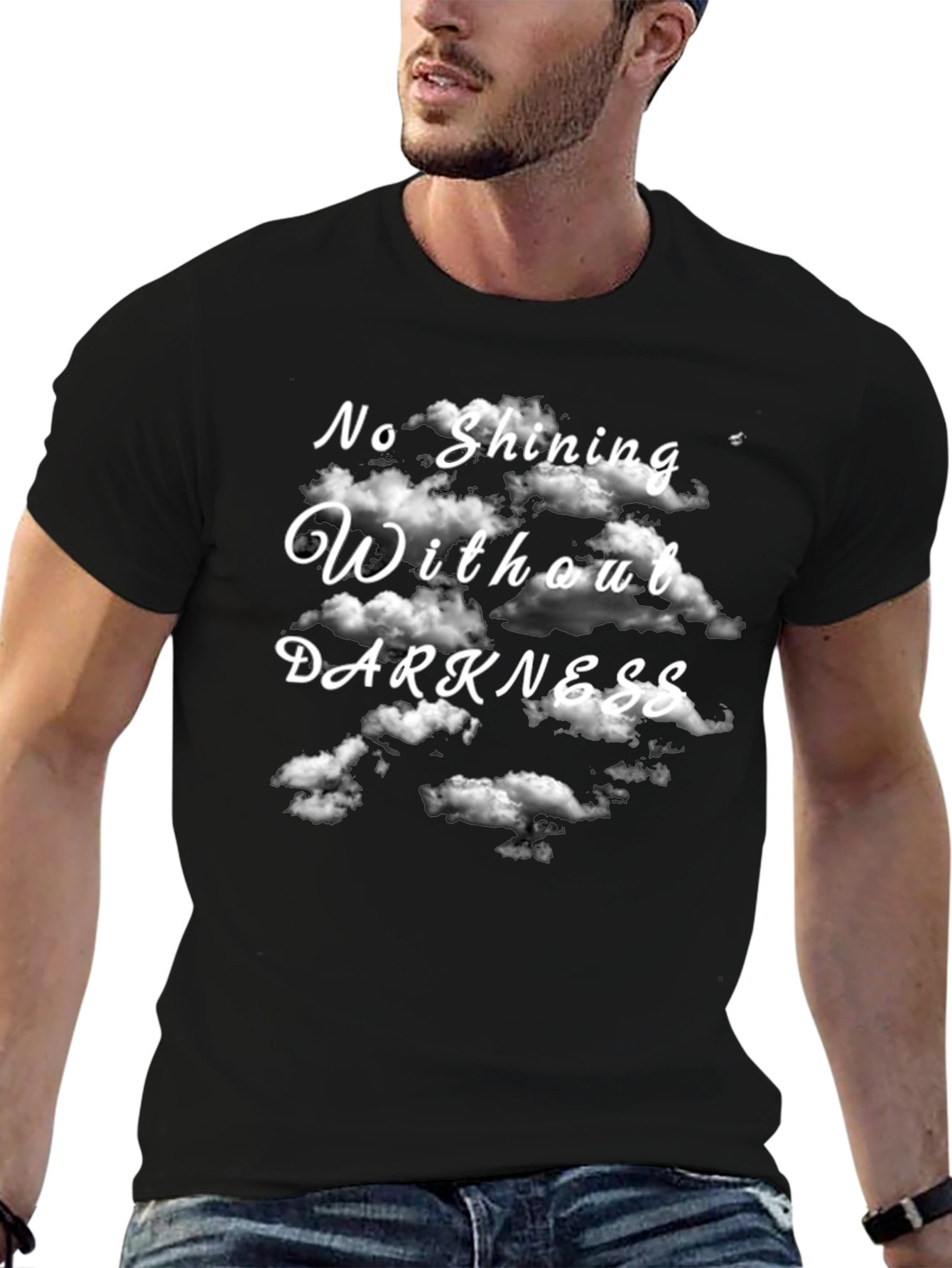 Inspirational Cloud Graphic T-Shirt