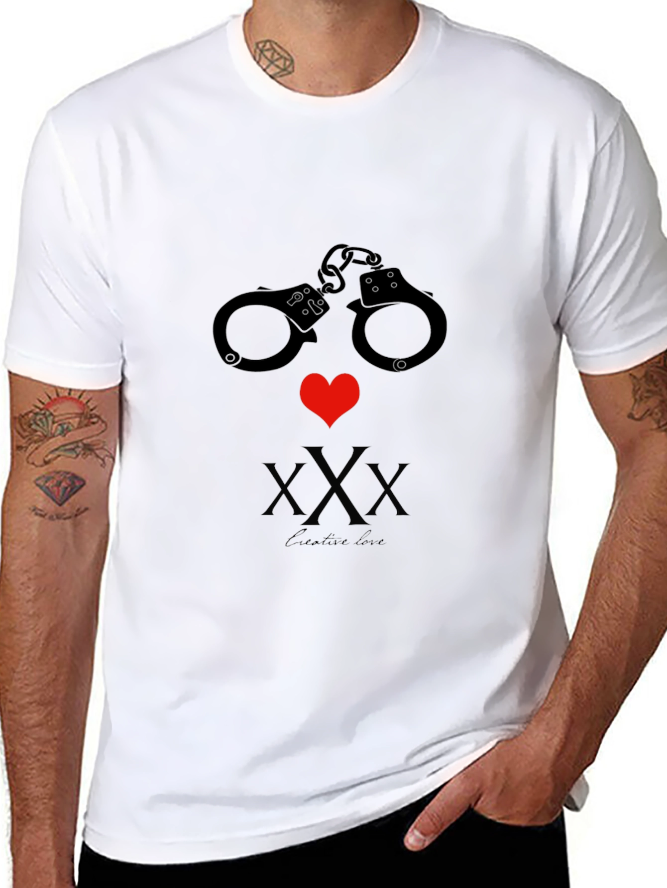 XXX Creative Love Graphic Tee
