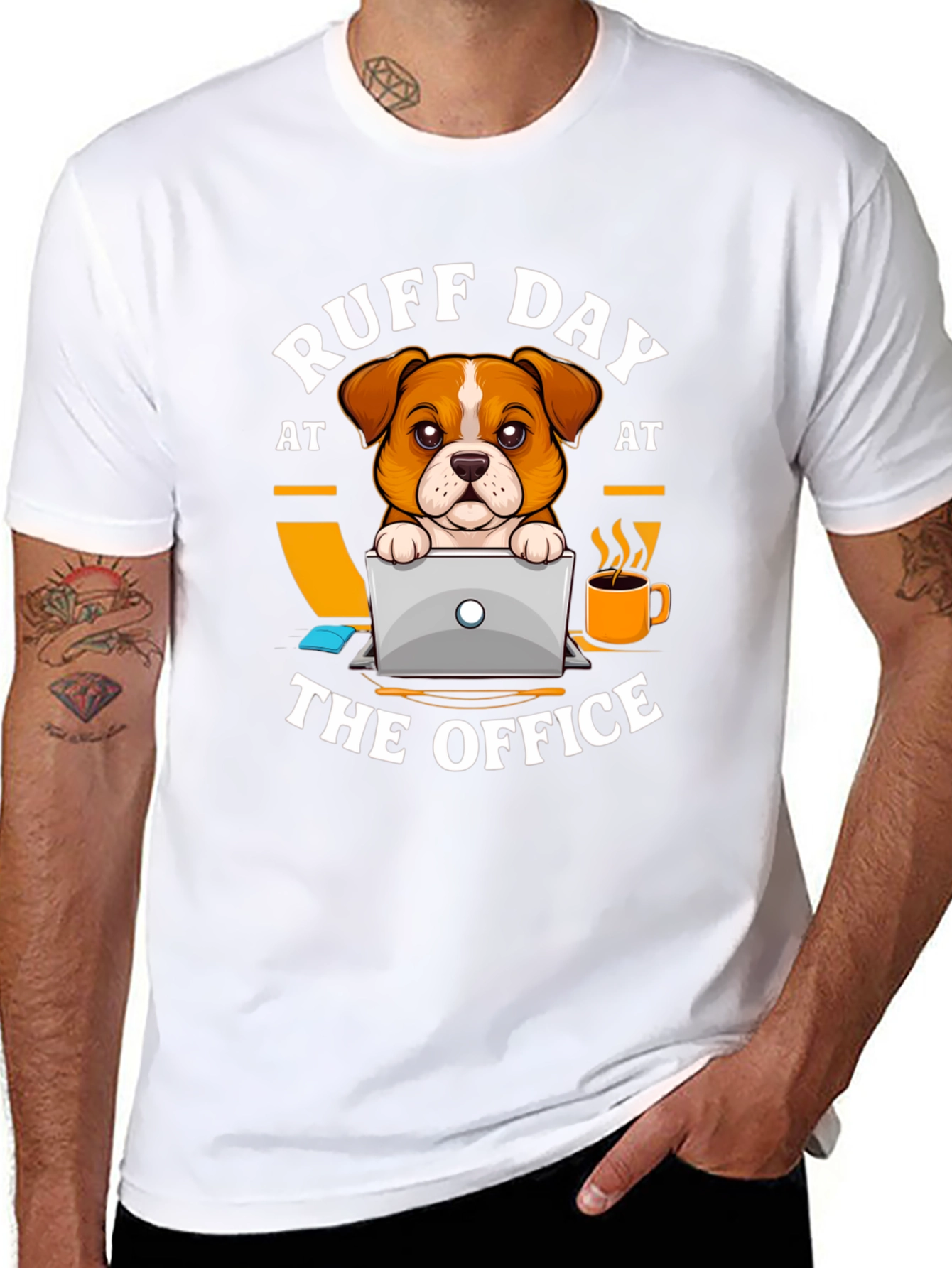 Ruff Day at the Office Dog T-Shirt