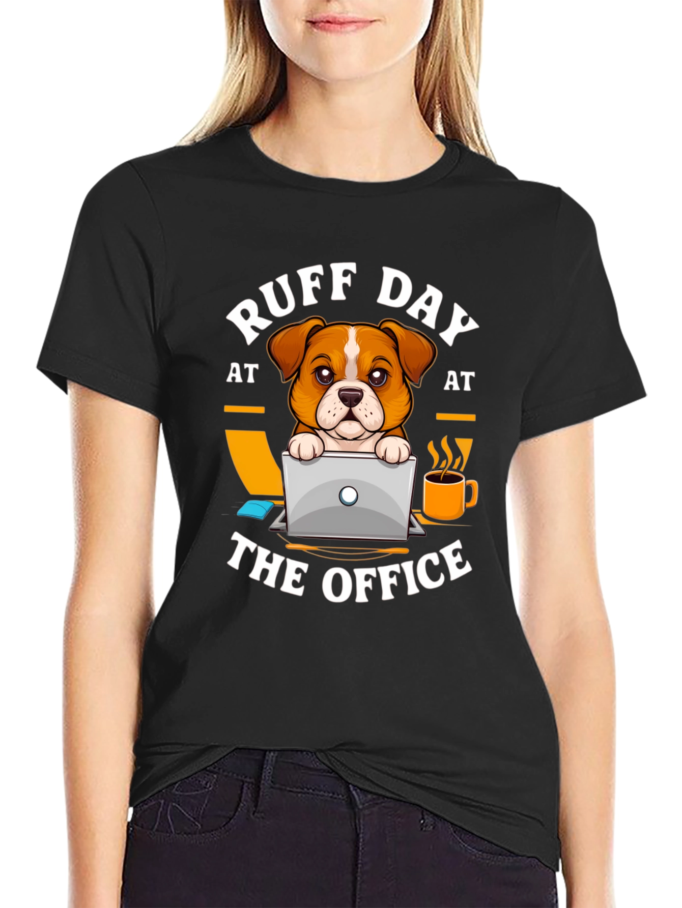 Ruff Day at the Office Dog T-Shirt