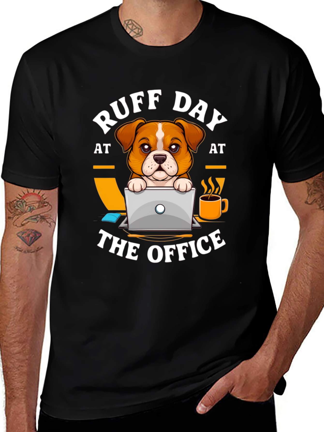 Ruff Day at the Office Dog T-Shirt