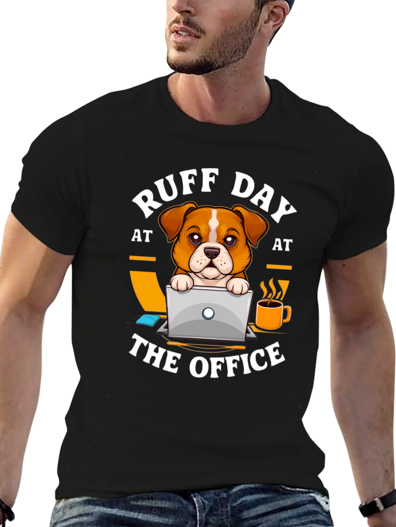 Ruff Day at the Office Dog T-Shirt