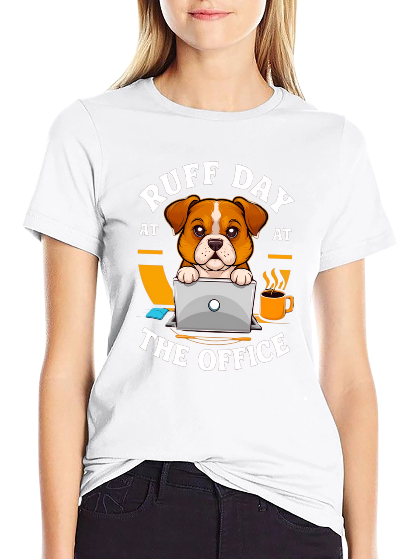 Ruff Day at the Office Dog T-Shirt