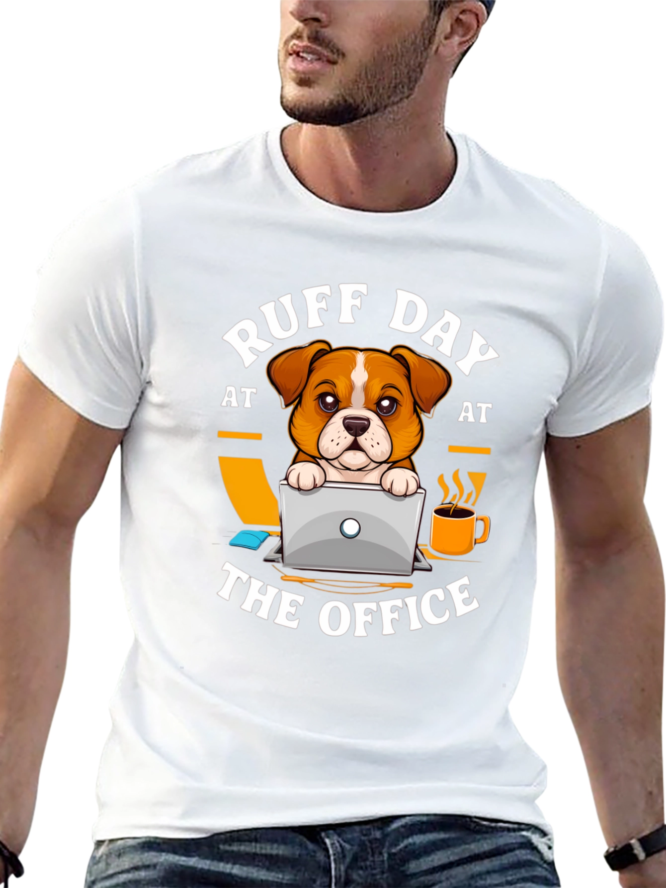 Ruff Day at the Office Dog T-Shirt