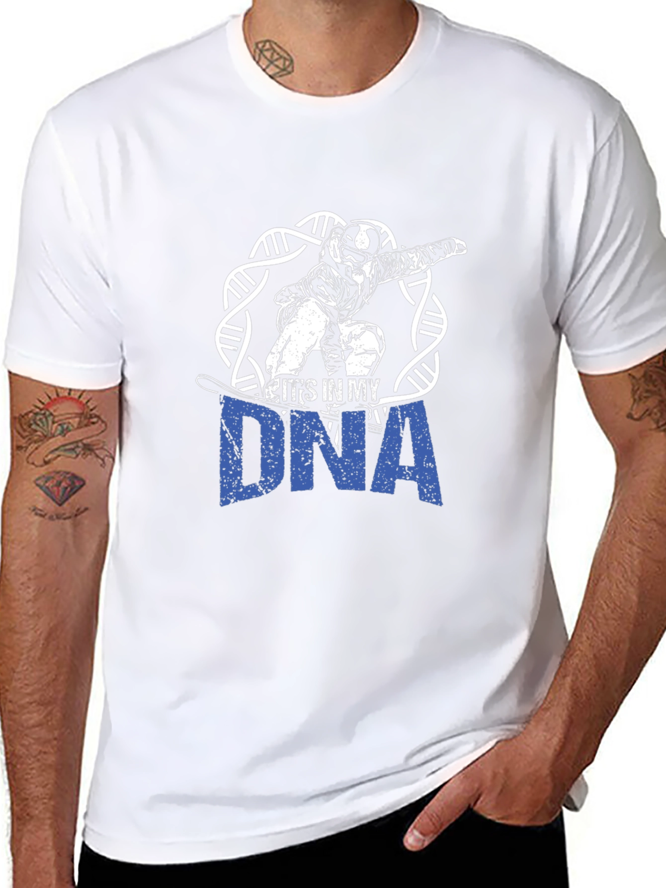 Snowboarding DNA Graphic Tee