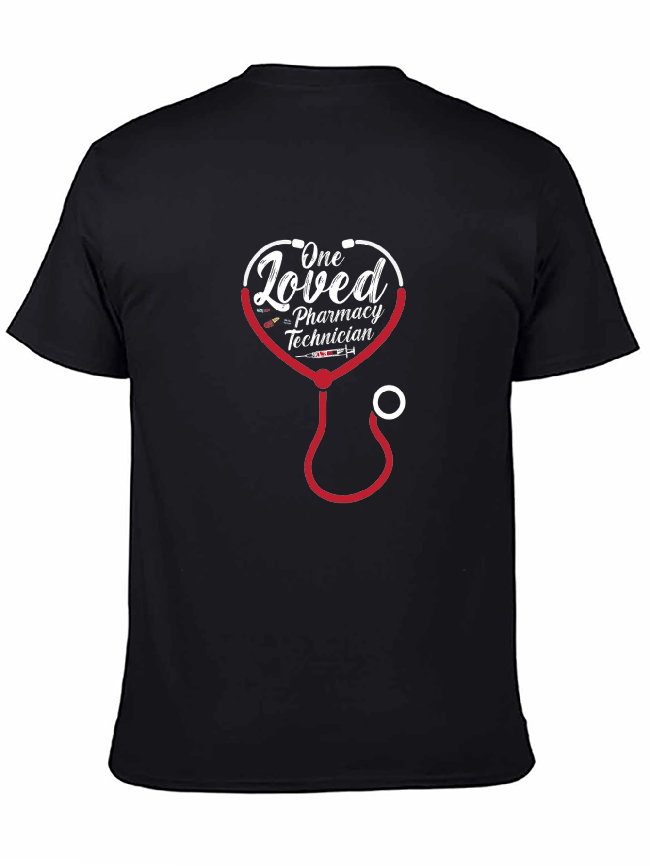 Loved Pharmacy Technician Stethoscope T-Shirt