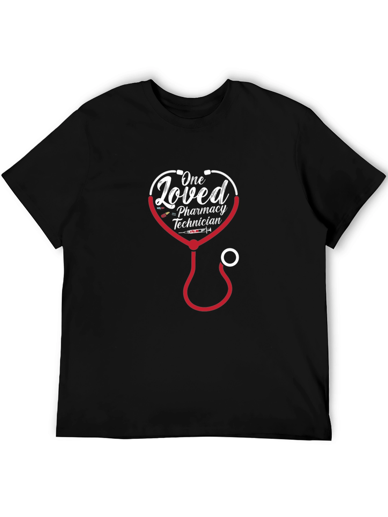 Loved Pharmacy Technician Stethoscope T-Shirt
