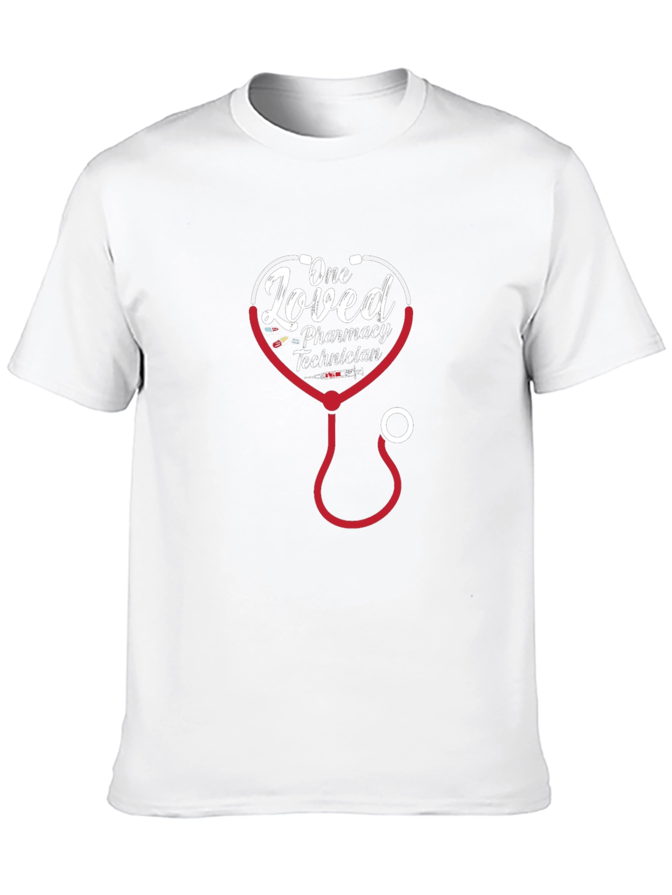 Loved Pharmacy Technician Stethoscope T-Shirt