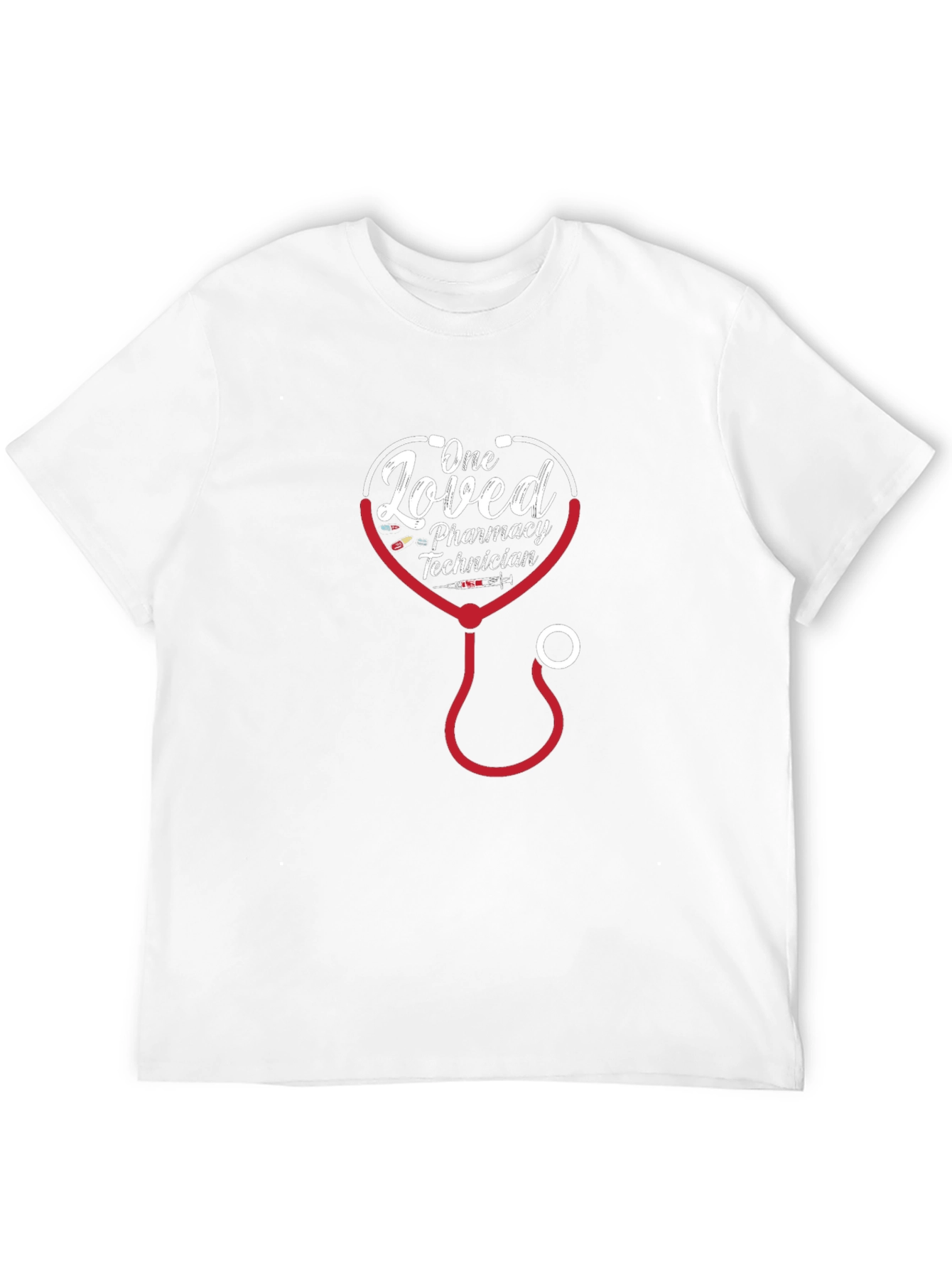 Loved Pharmacy Technician Stethoscope T-Shirt