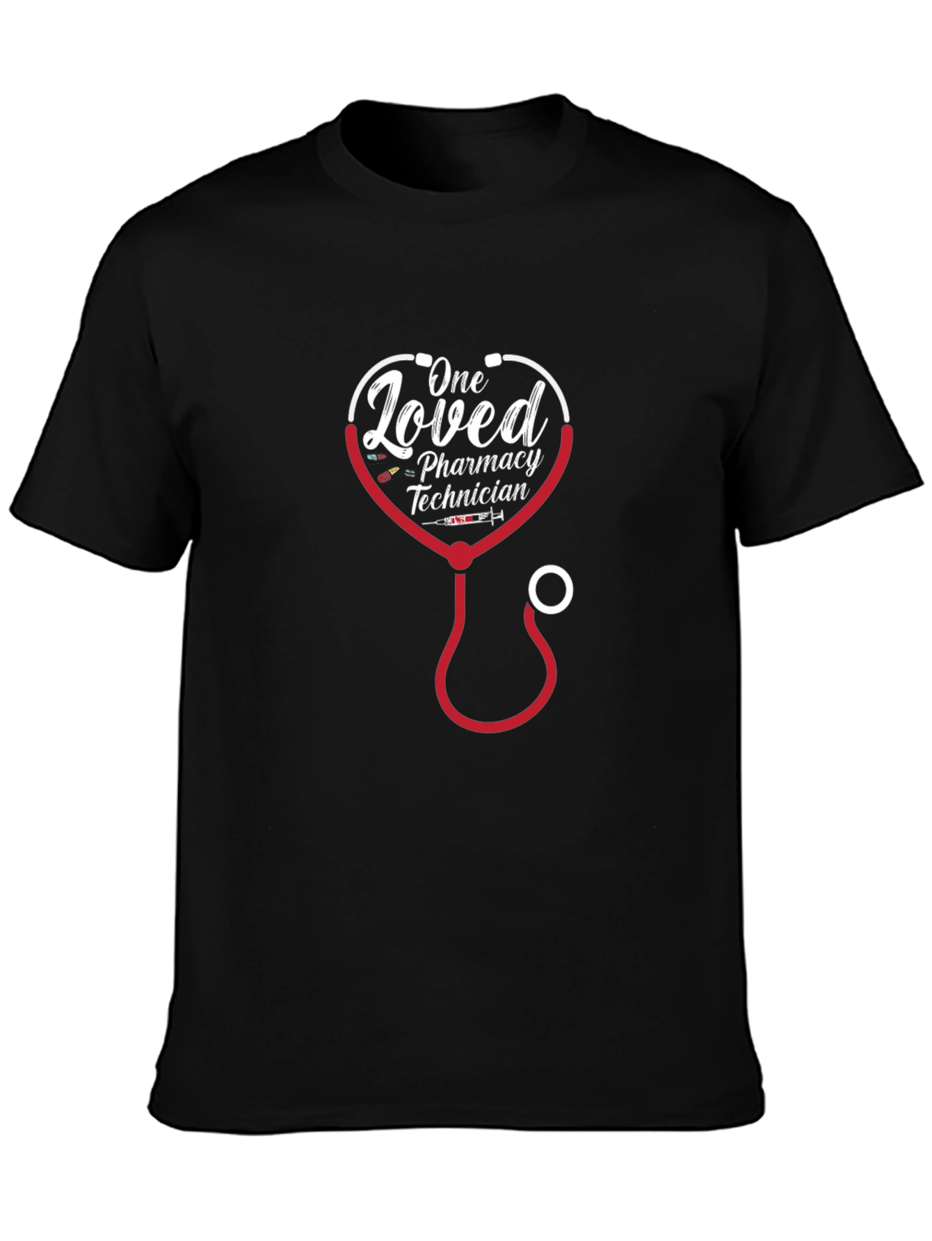 Loved Pharmacy Technician Stethoscope T-Shirt