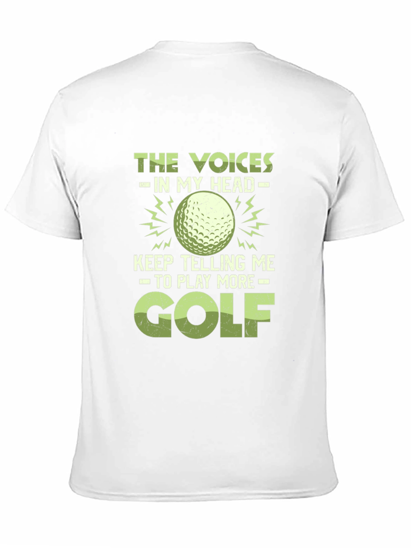 Voices in My Head Golf T-Shirt