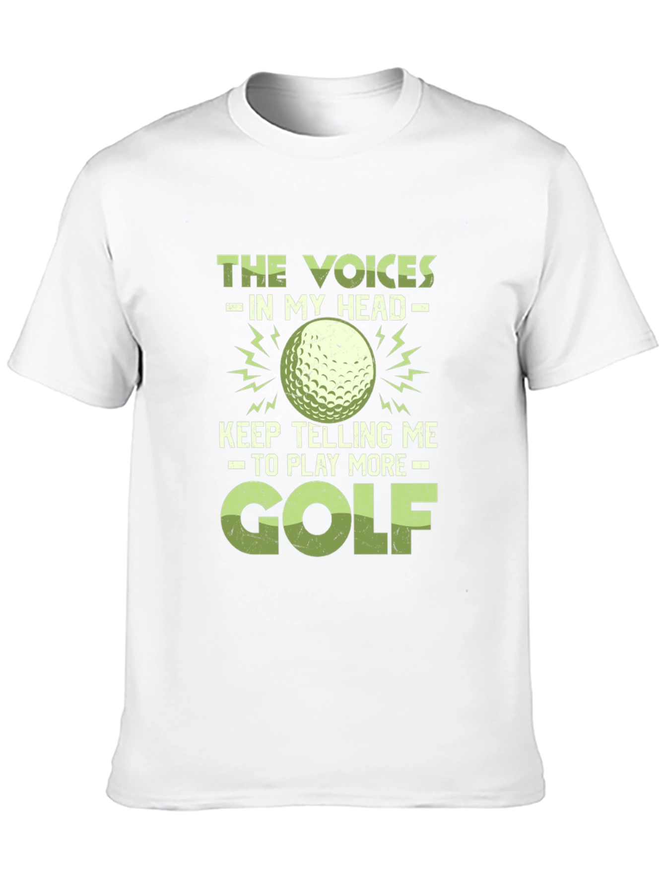 Voices in My Head Golf T-Shirt